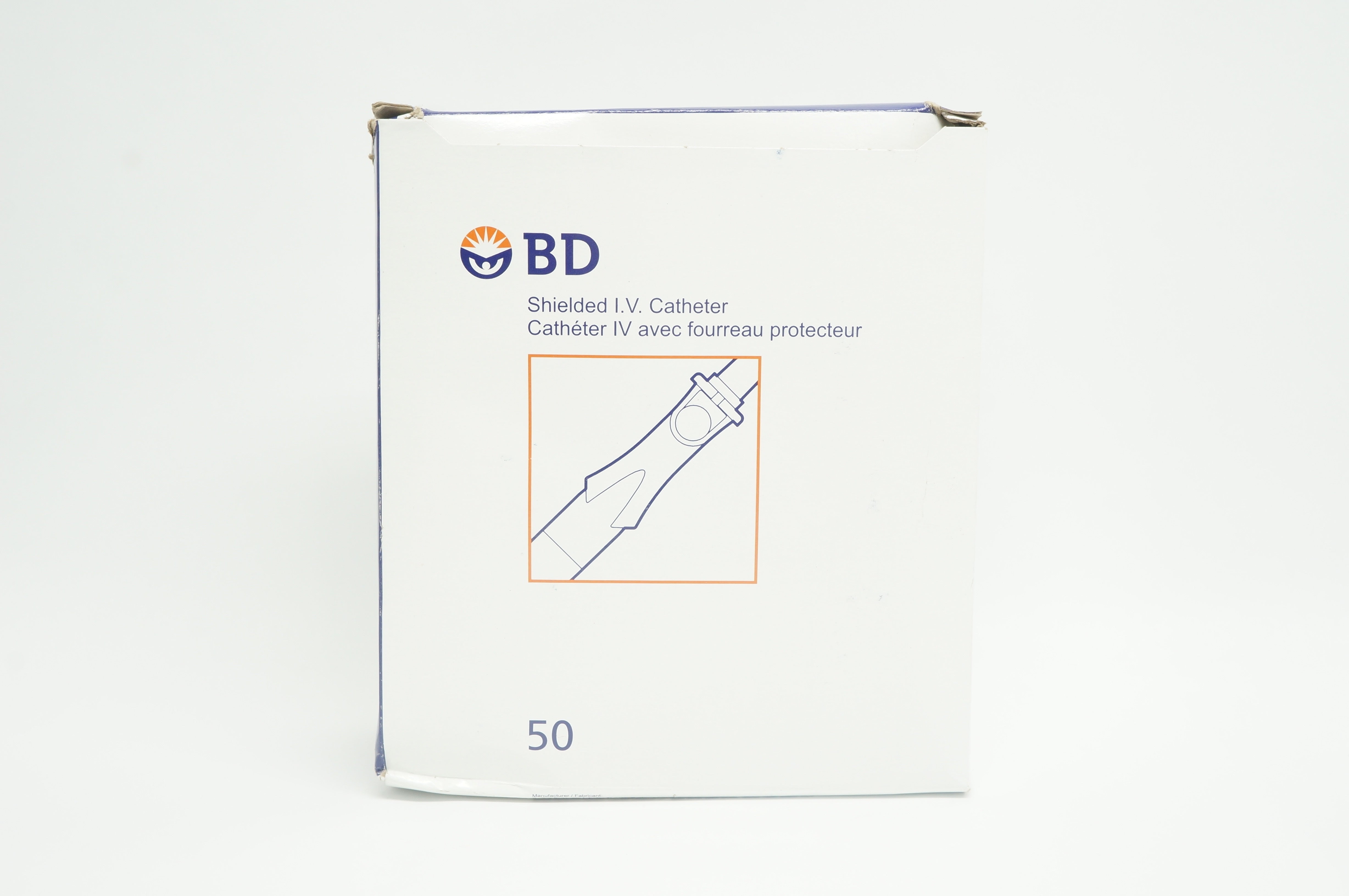 BD 381423 Insyte Autoguard Cath. 22Ga 1.00in, 35ml/min (x) - Box of 50