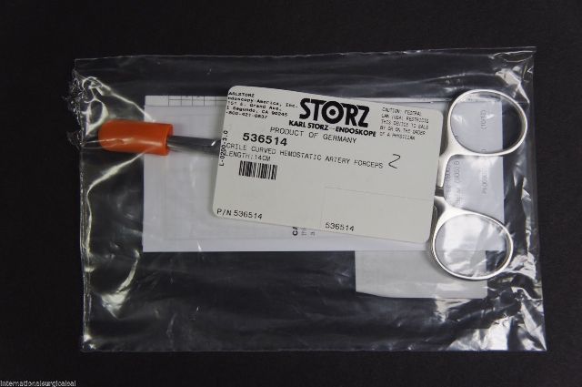 Karl Storz 536514 Crile Curved Hemostatic Artery Forceps Length 14cm