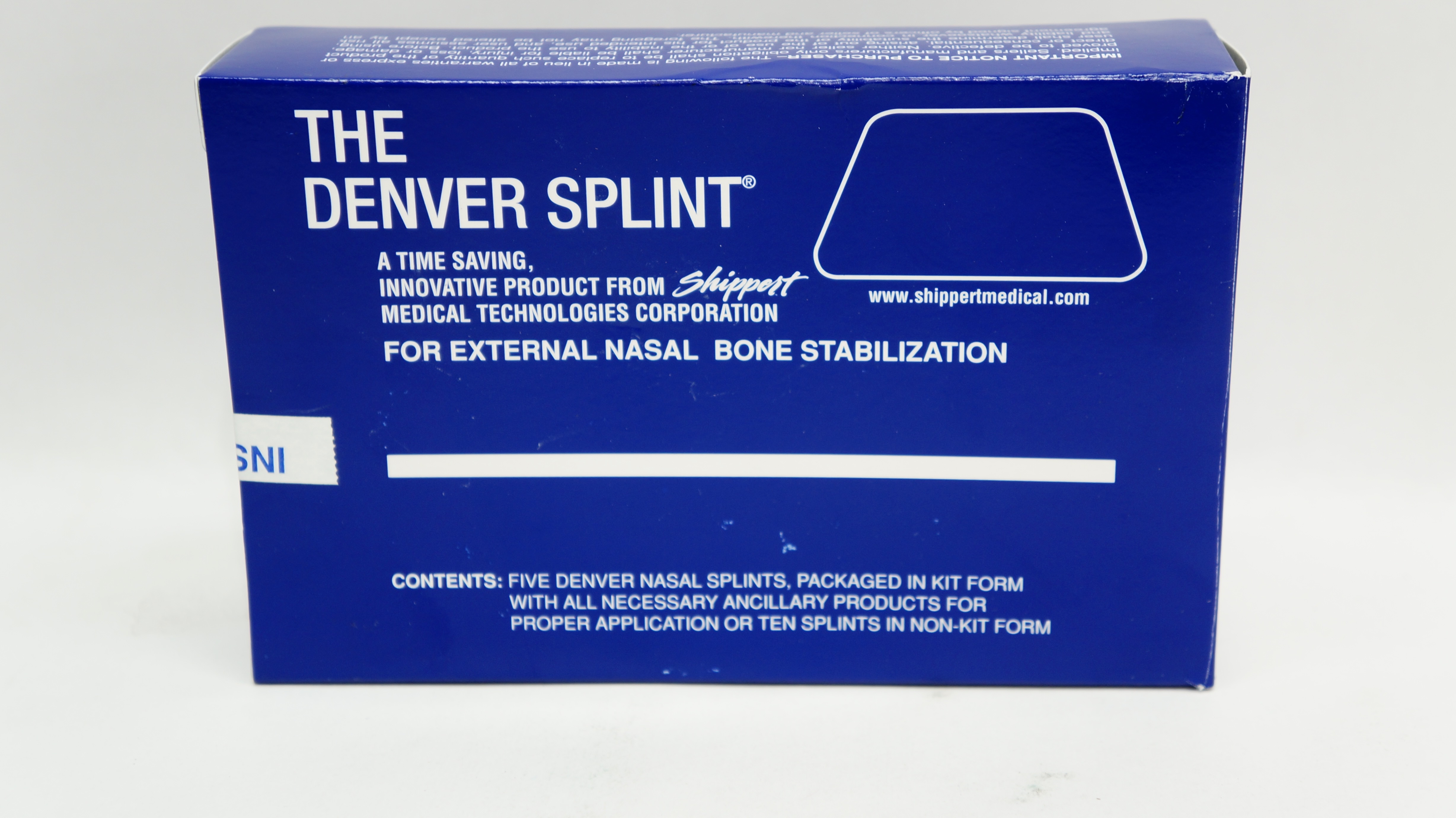 Shippert Medical 10-2000-05KP Denver Splint Series 2000Kit, Petite (x) - Box of 5