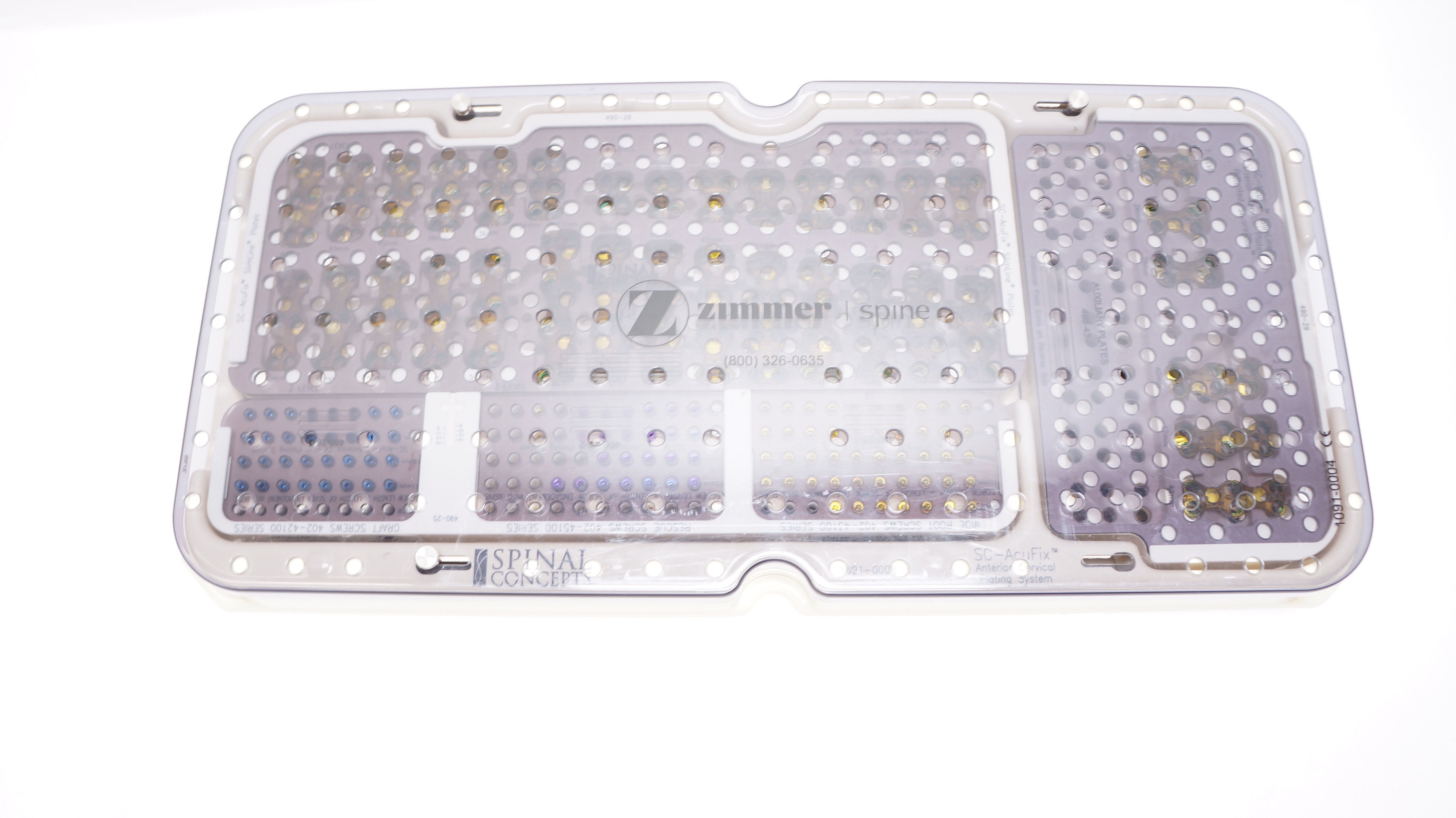 Zimmer 430-0001-PL/430-0004-PL Spinal Concepts