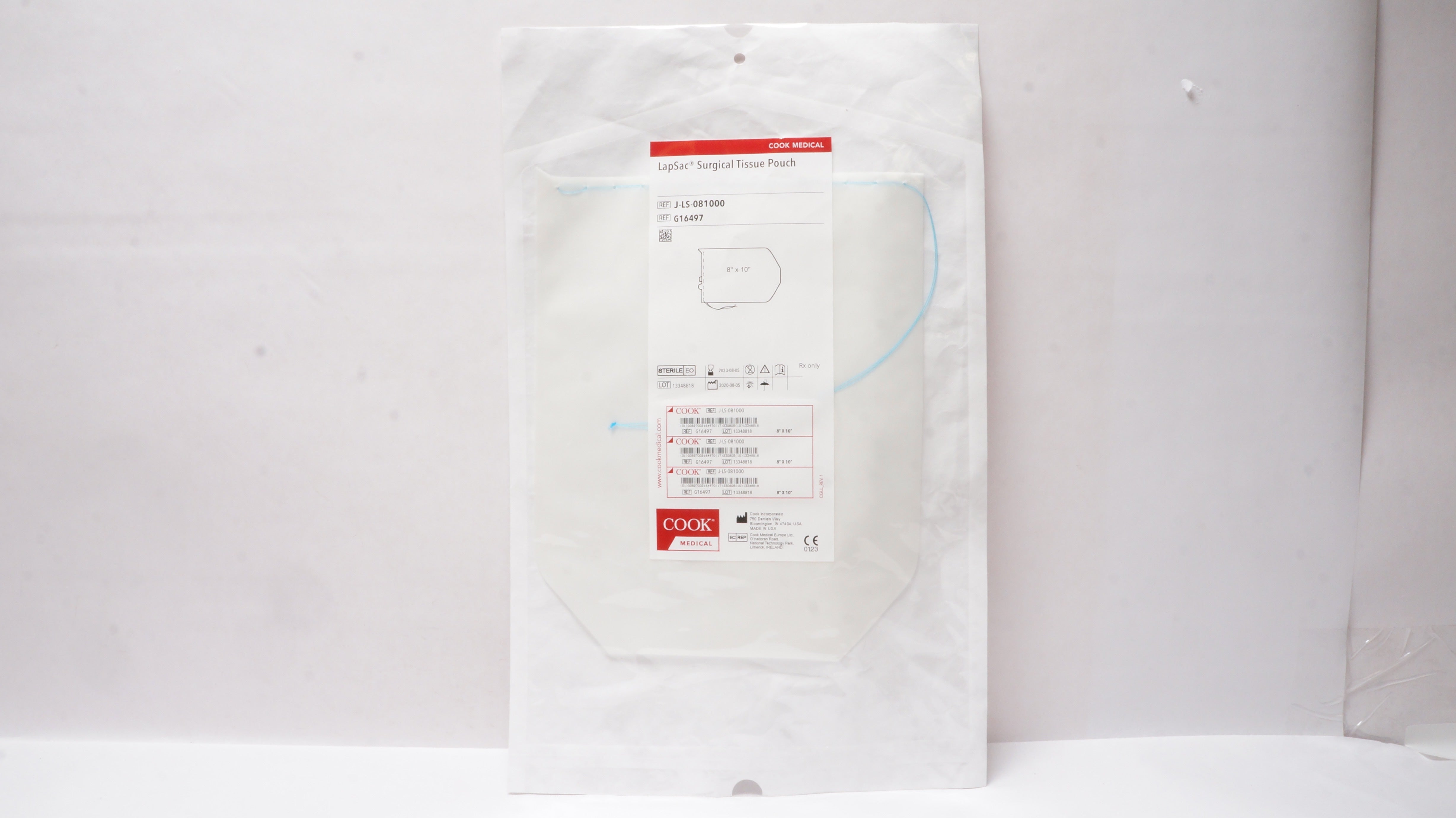 Cook Medical G16497 LapSac Surgical Tissue Pouch 8inch x 10inch