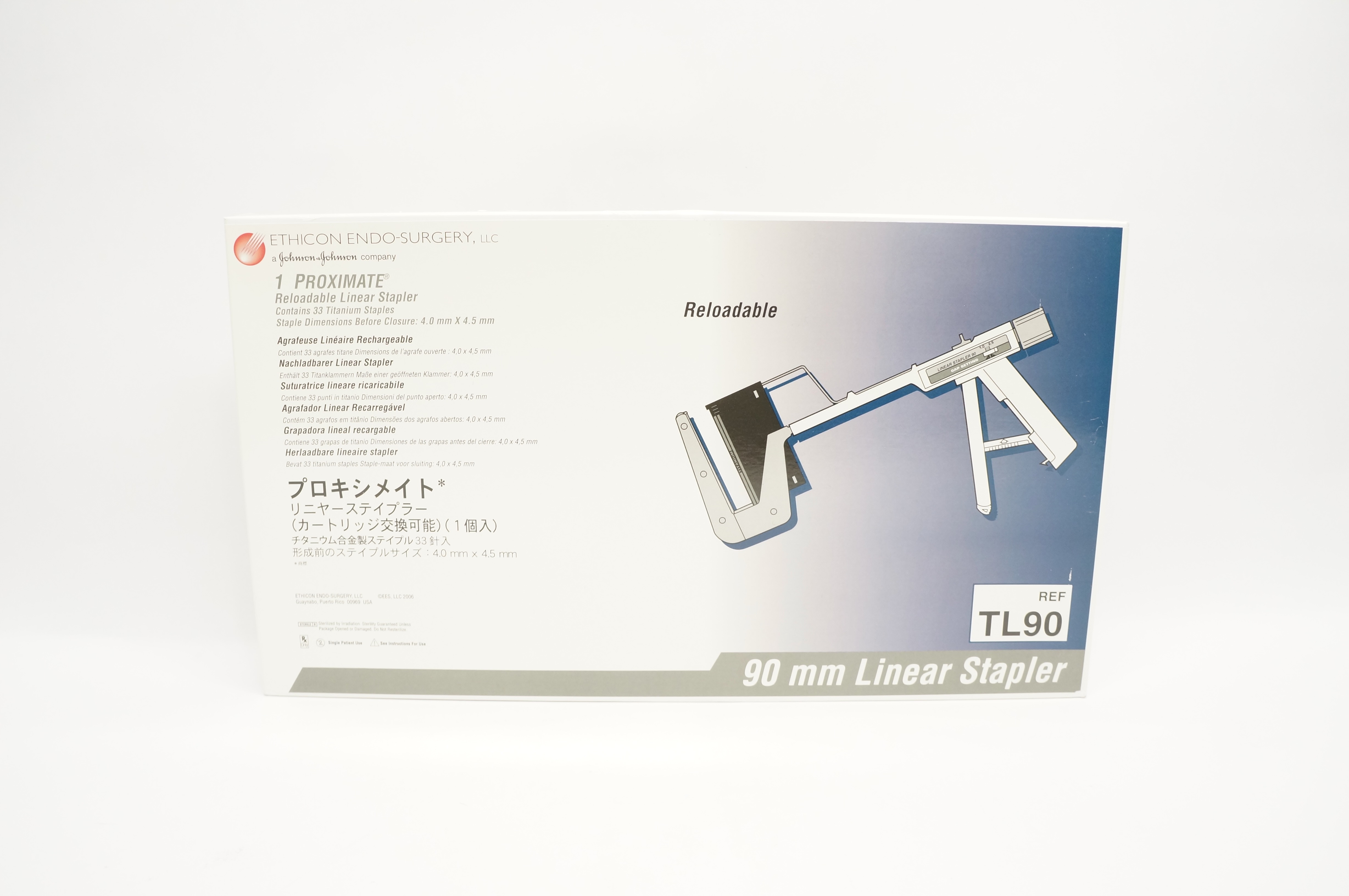 Ethicon TL90 Proximate Reloadable Linear Stapler 90mm (x)