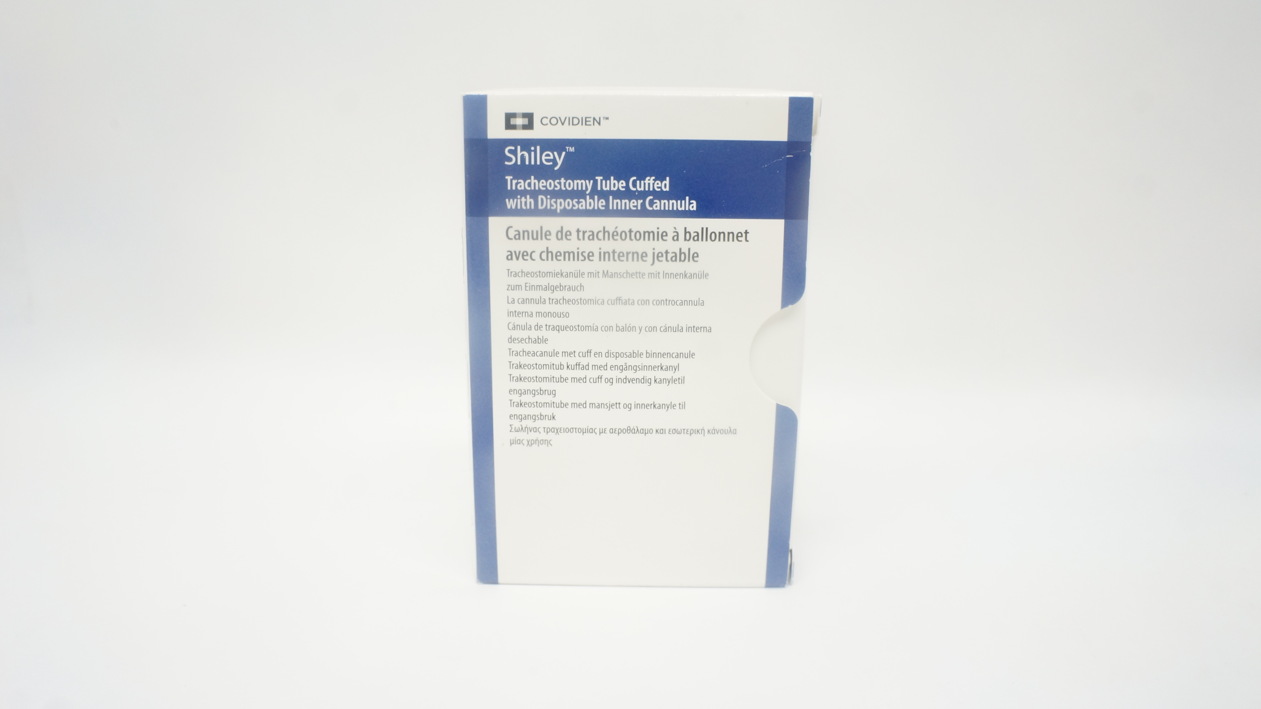 Covidien 6DCT Shiley Tracheostomy Tube Cuffed 6.4 ID x 10.8 OD x 24.0 x 74mm