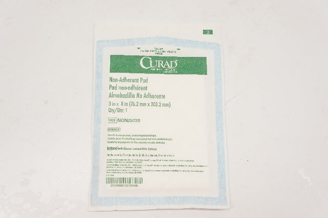 Medline NON25720 Curad Non-Adherent Pad 3 x 8 inch