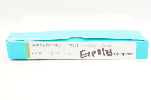 Coloplast 10551 SenSuraMio Flex Ostomy Barrier 3/8inch x 1 5/16inch (x)