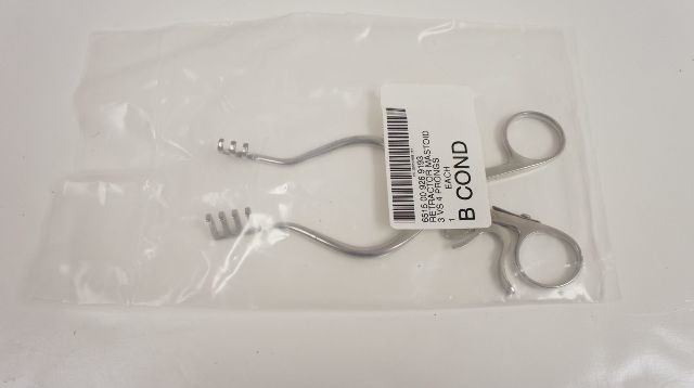 Grieshaber Weitlaner Mastoid Retractor 3-vs-4 Prongs 6-1/2in