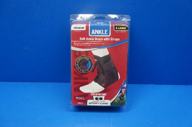 Mueller Sport Care 213XL Soft Ankle Brace with Straps X-Large