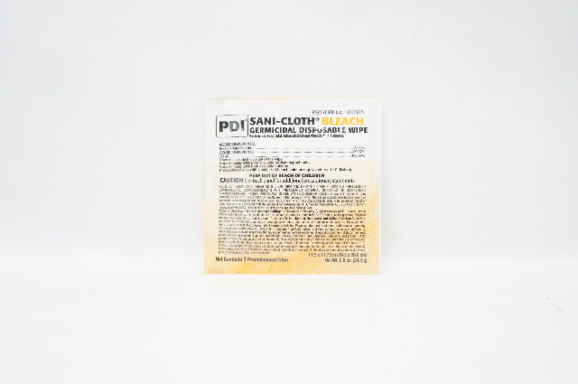 PDI U26595 SANI-CLOTH Bleach Cermicidal Disposable Wipe 11.5x11.75in