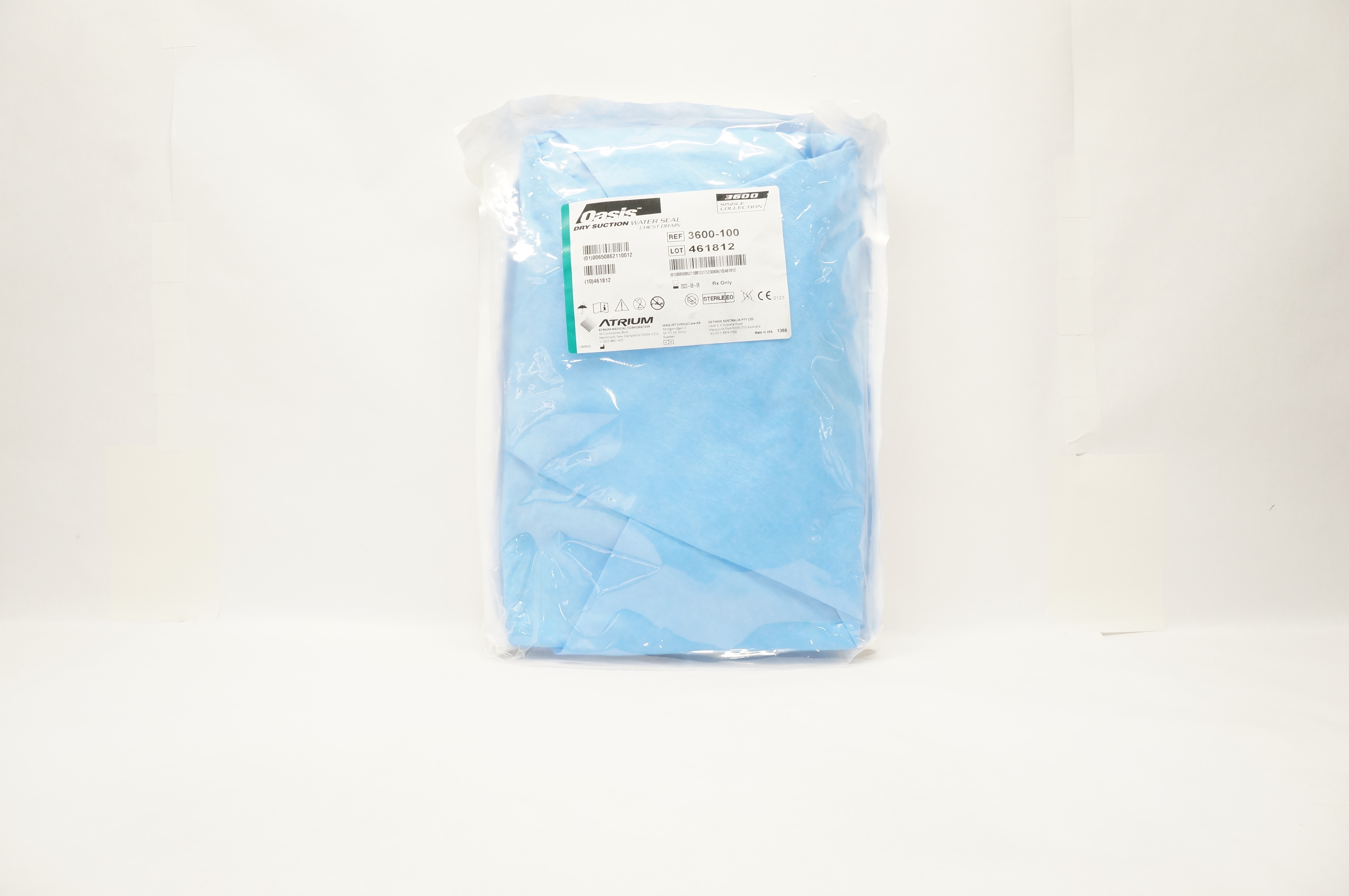 Atrium 3600-100 Oasis Dry Suction Water Seal Chest Drain