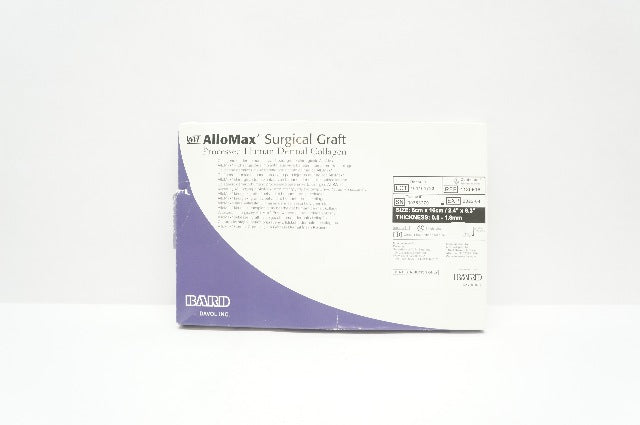 Bard 1180616 Davol AlloMax Surgical Graft 2.4inch x 6.3inch (x)