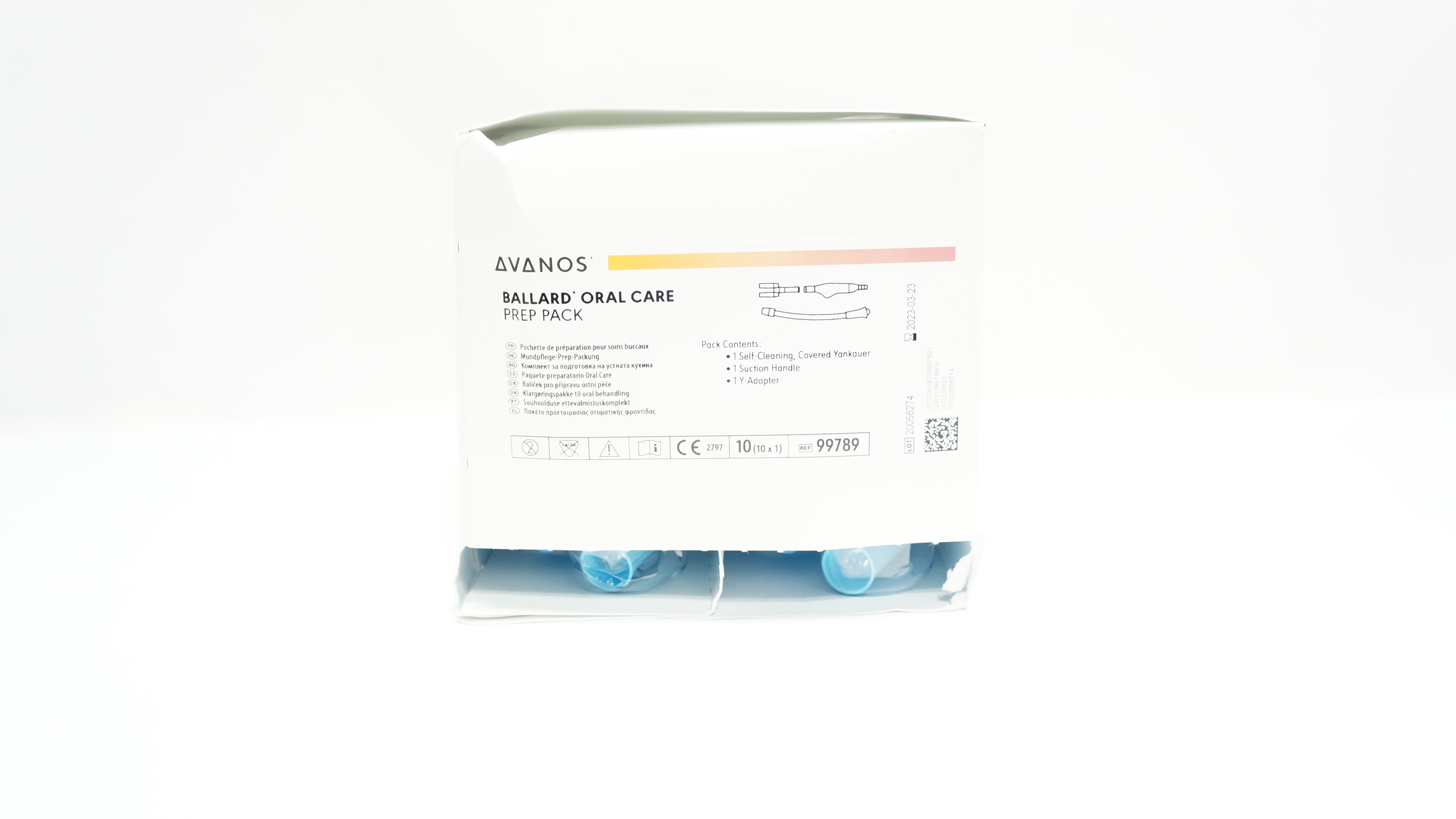 Avanos 99789 Ballard Oral Care Prep Pack (x) - Box of 10