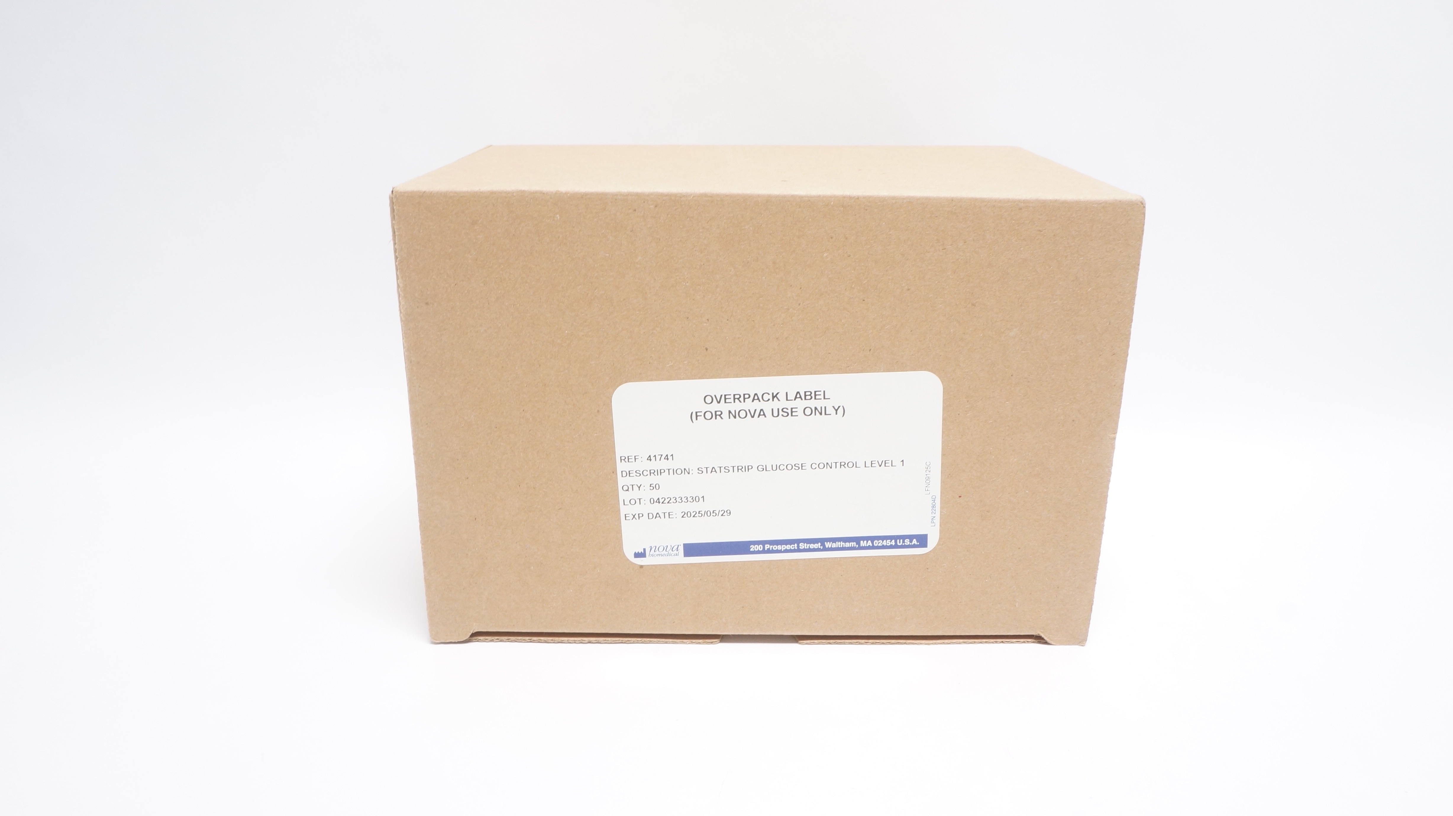 Nova Biomedical 41741 Statstrip Glucose Control Level 1 - Box of 50 (x)