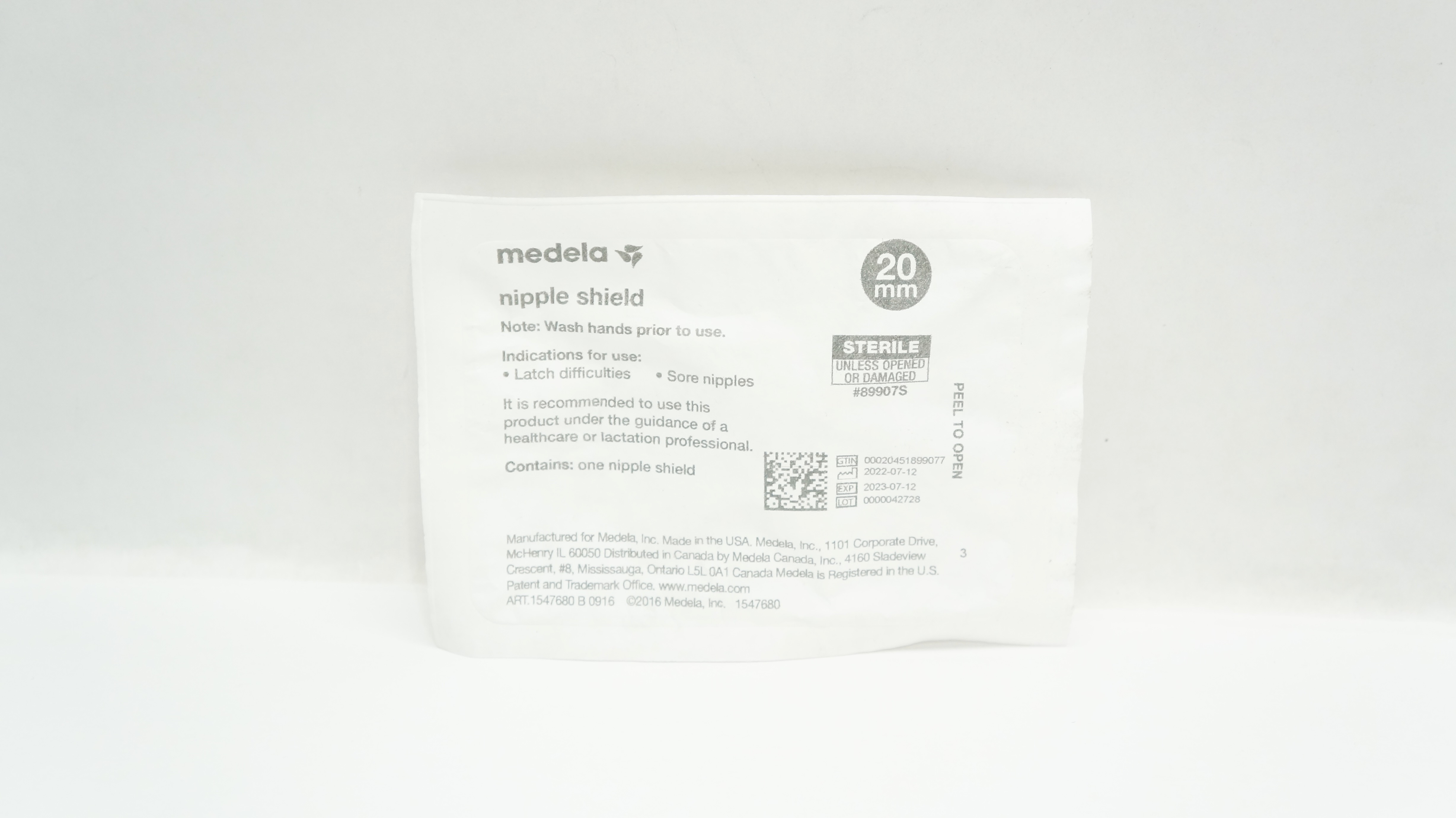 Medela 89907S Nipple Shield 20mm