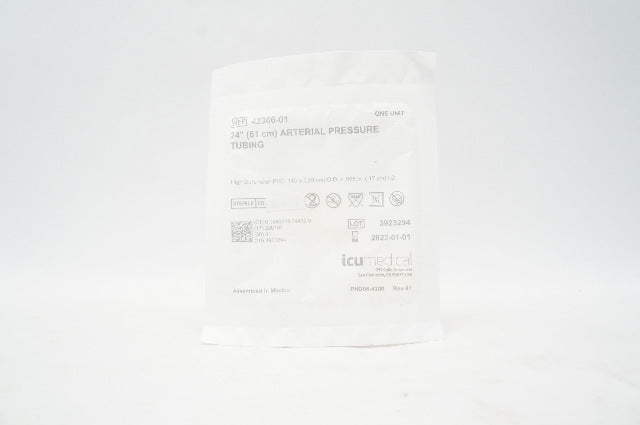 ICU Medical 42366-01 Arterial Pressure Tubing 24inch (x)