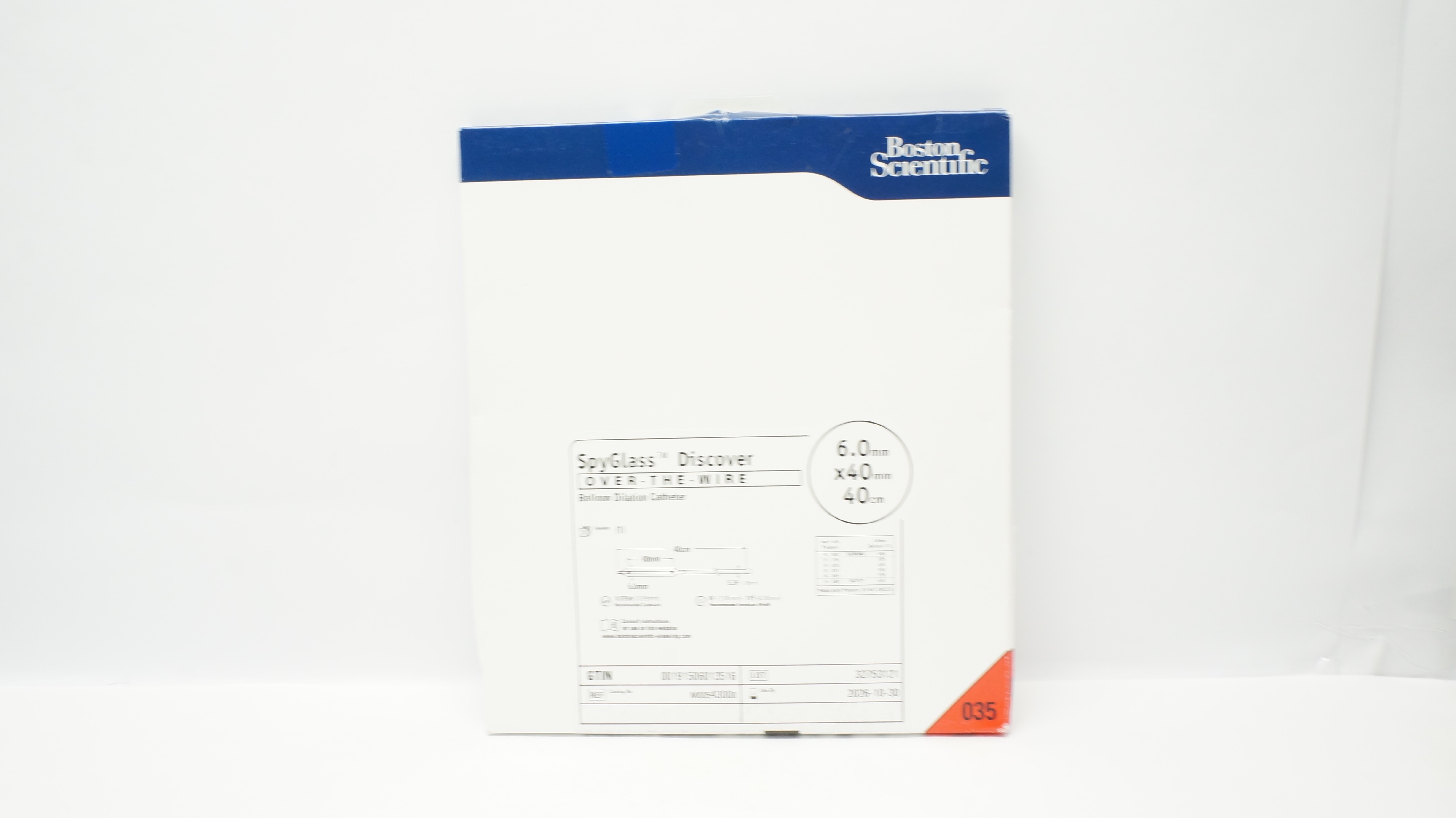 Boston Scientific M00543000 SpyGlass Balloon Dilatation Cath. 40cm x 6.0 x 40mm