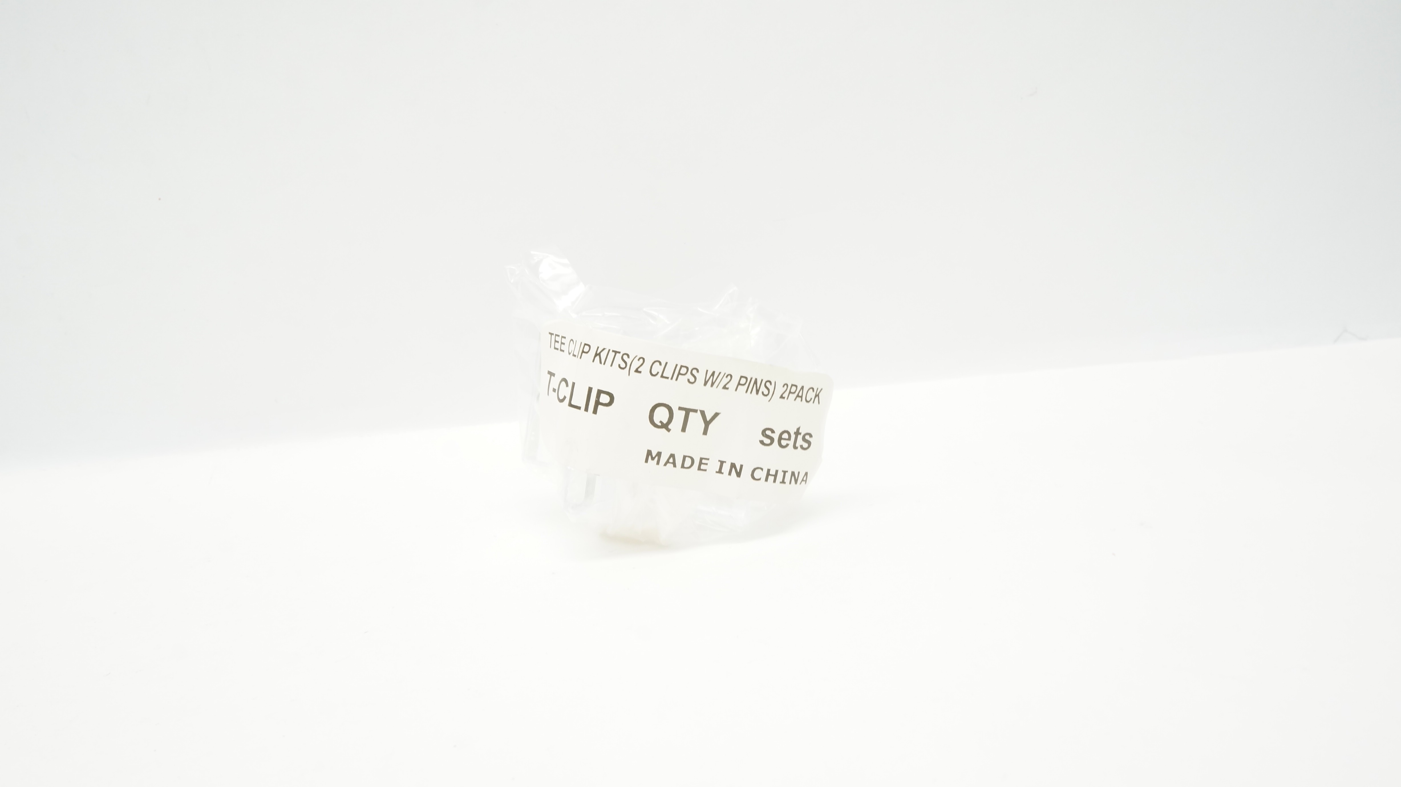 T-Clip Tee Clip Kits (2 Clips w/ 2 Pins) 2 Pack
