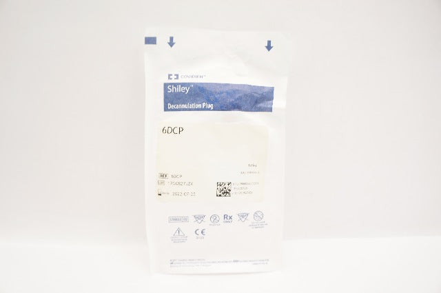 Covidien 6DCP Shiley Decannulation Plug (x)