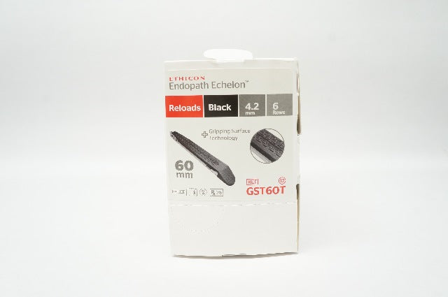 Ethicon GST60T Endopath Echelon Reload 60mm x 4.2mm 6 Rows - Box of 12 (x)
