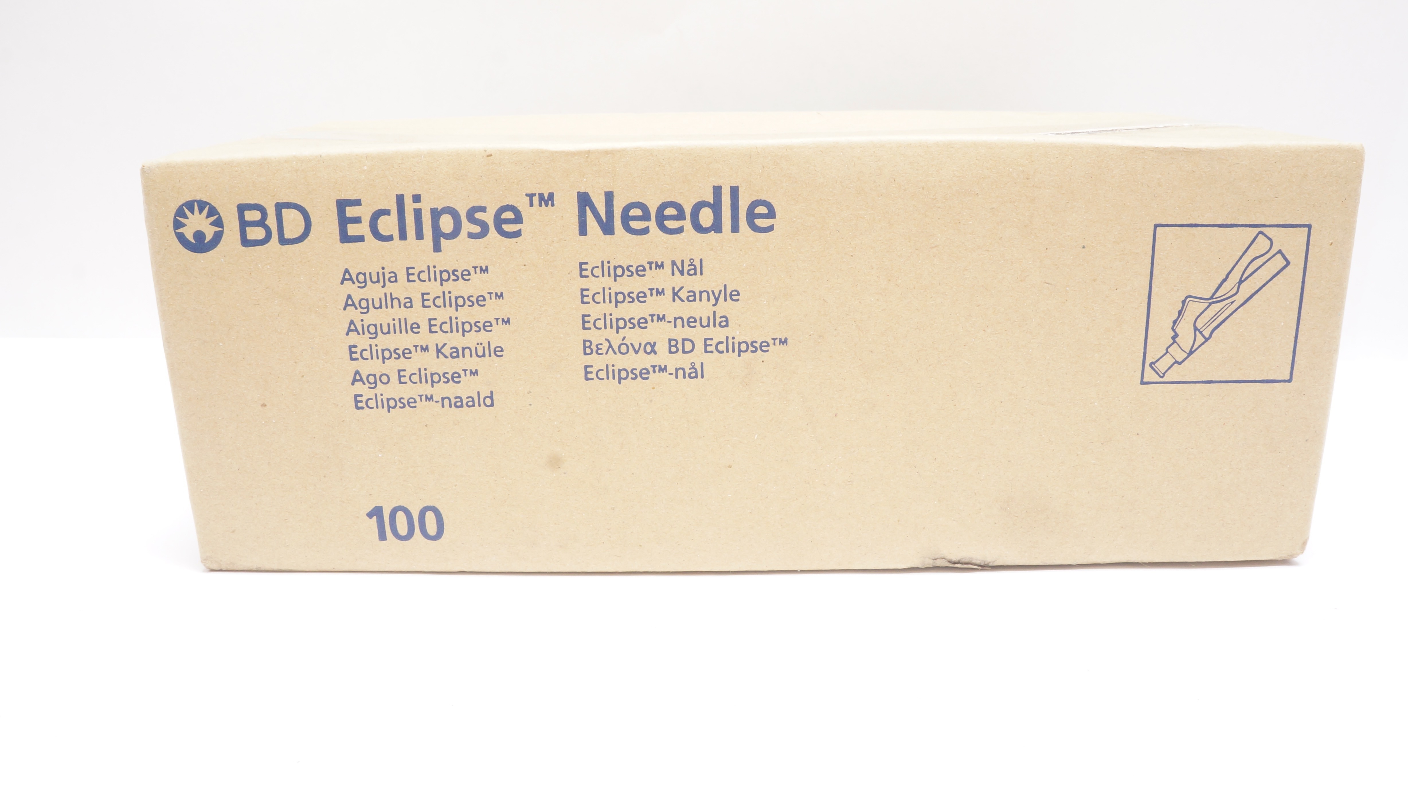 BD 305762 Eclipse Injection Ndle 23G x 1 - Box of 100
