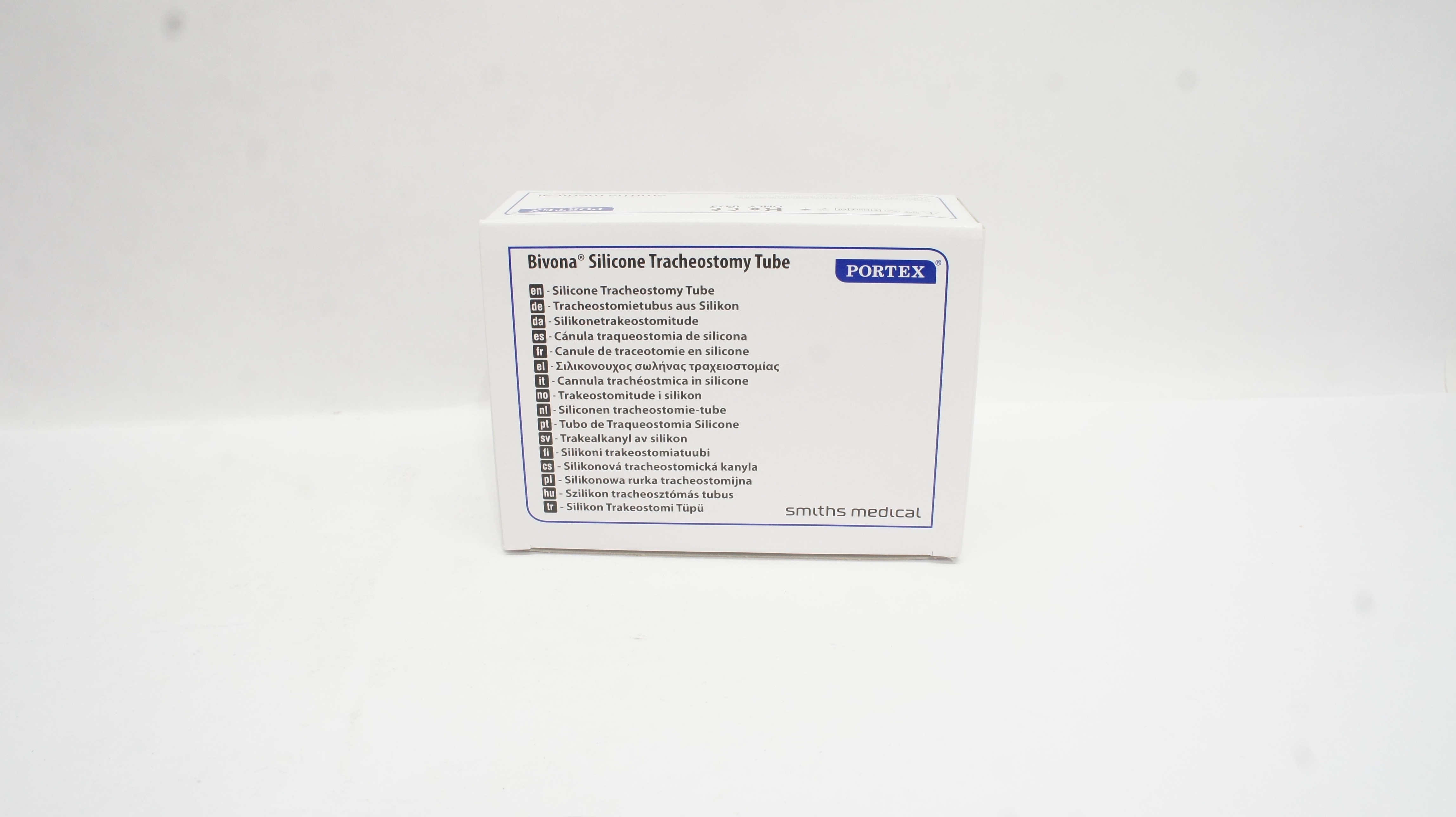 Smiths Medical 750190 Portex Adult Tracheostomy Tube 9.0ID x 12.3OD x 28.0 mm(x)