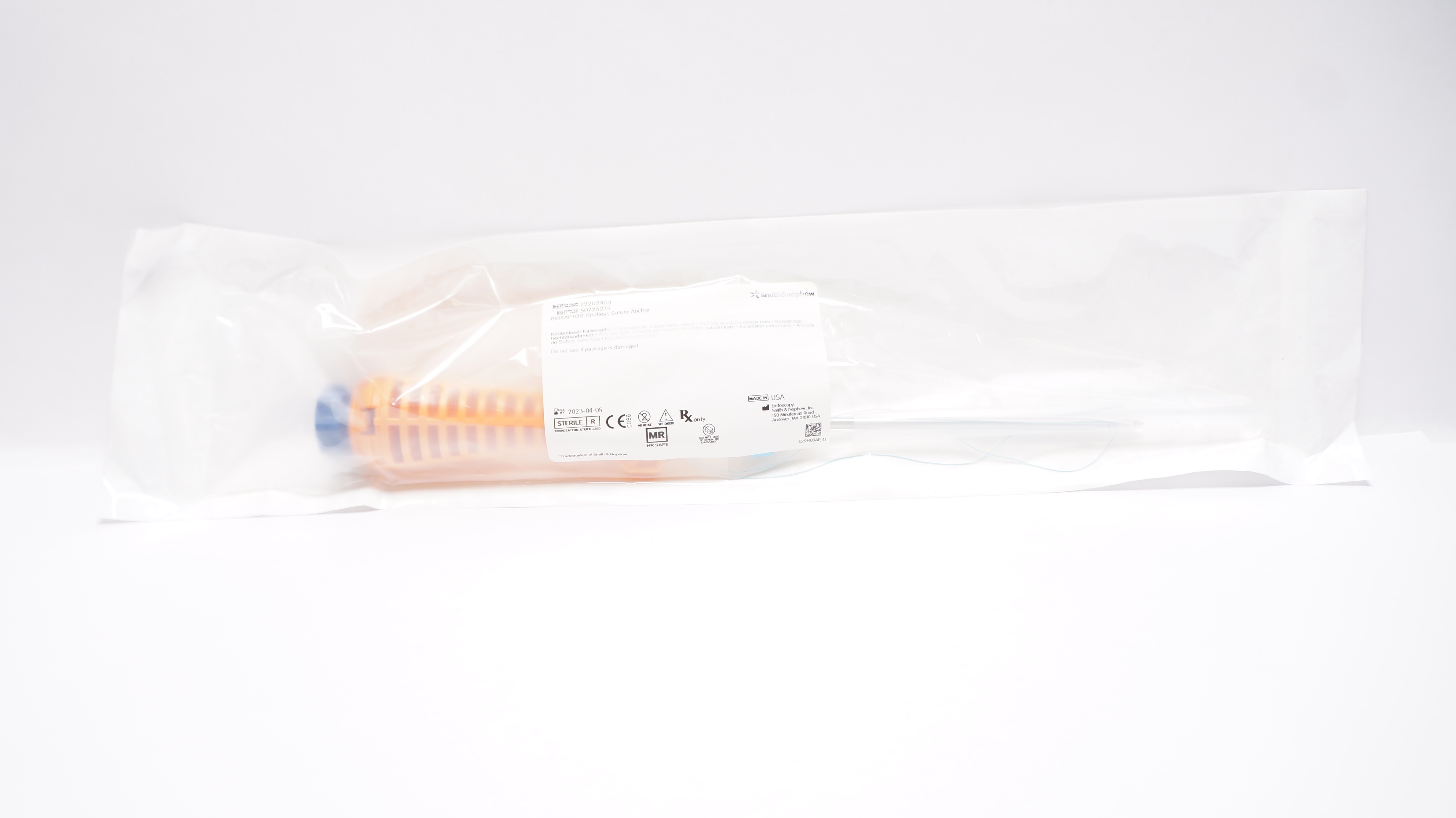 Smith&Nephew 72202403 BIORAPTOR Knotless Stre Anchor (x)