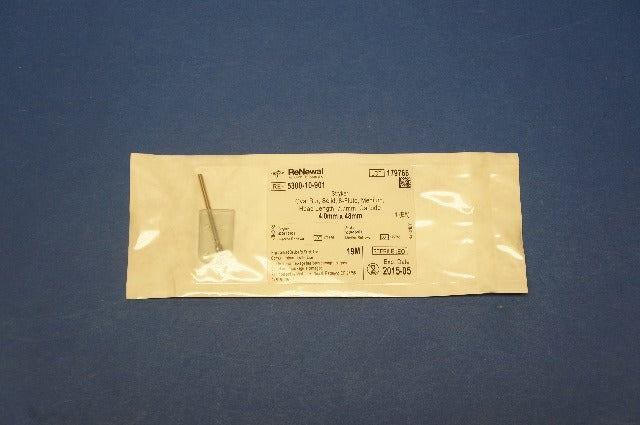 Stryker 5300-10-901 Oval Bur, Solid, 8-Flute, Medium, 4.0mm x 48mm (x)