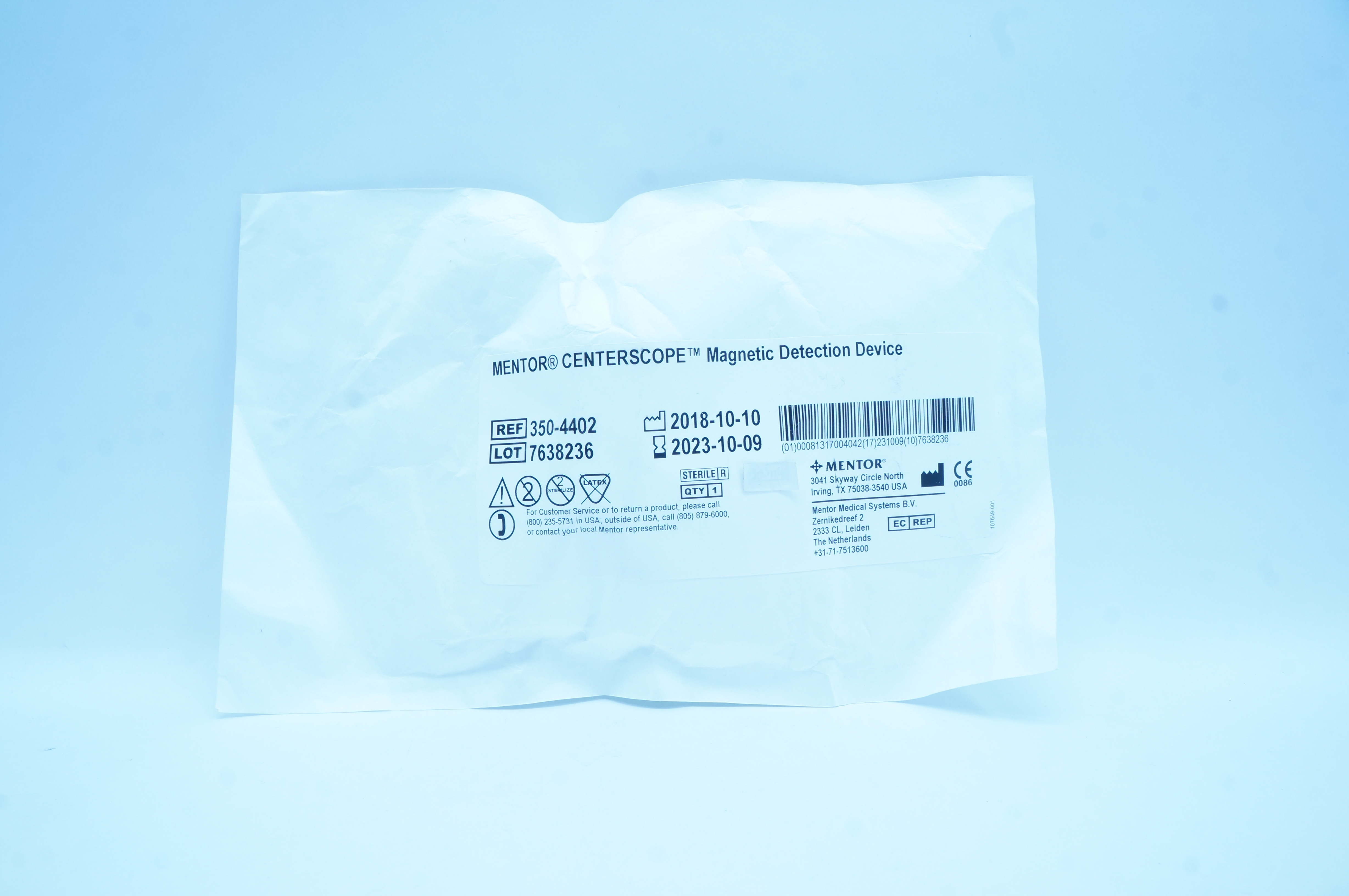 Mentor 350-4402 Centerscope Magnetic Detection Device