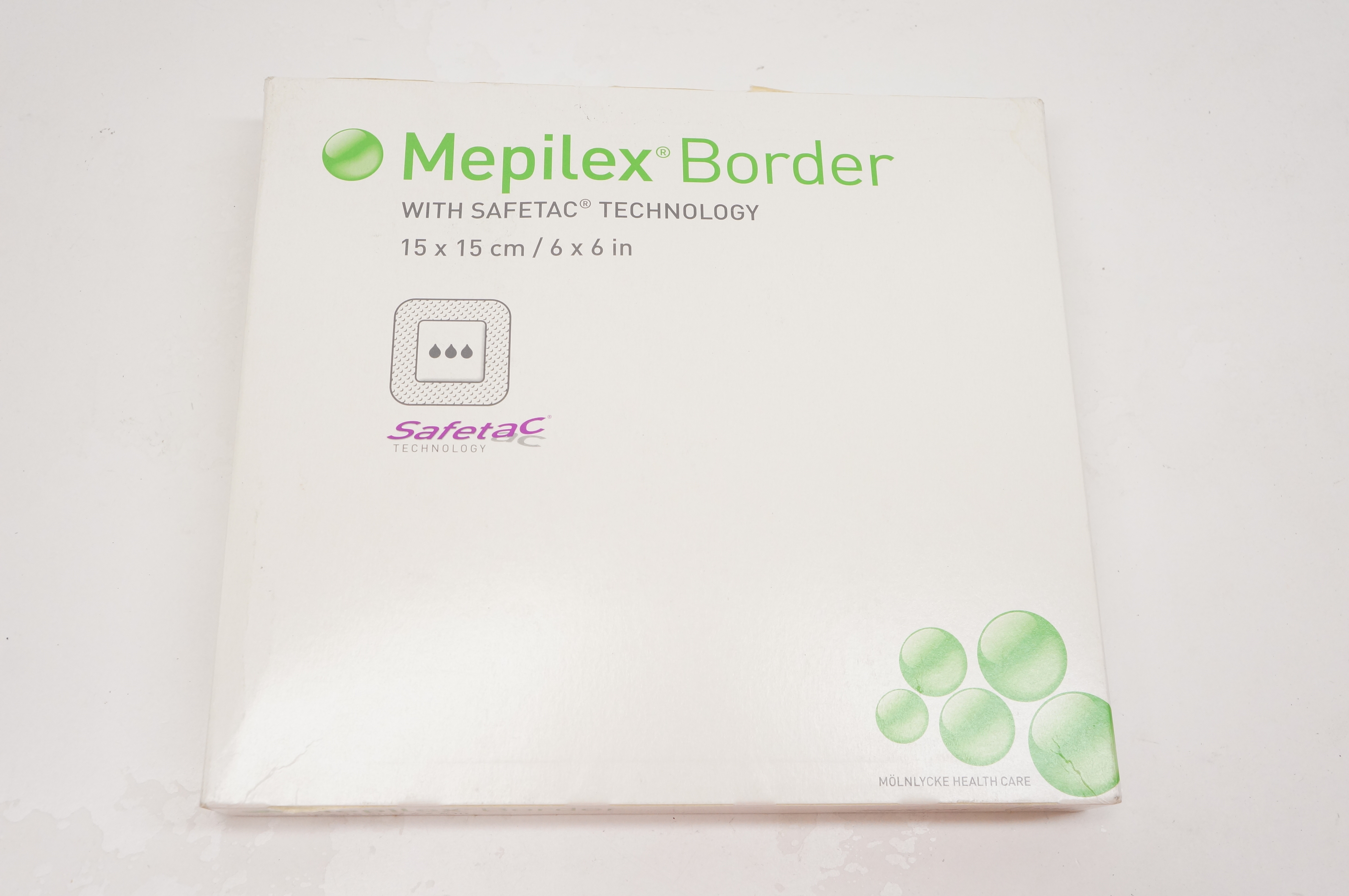 Molnlycke 295400 Mepilex Border Self-Adherent Soft Silicone ~ Box of 5 (x)