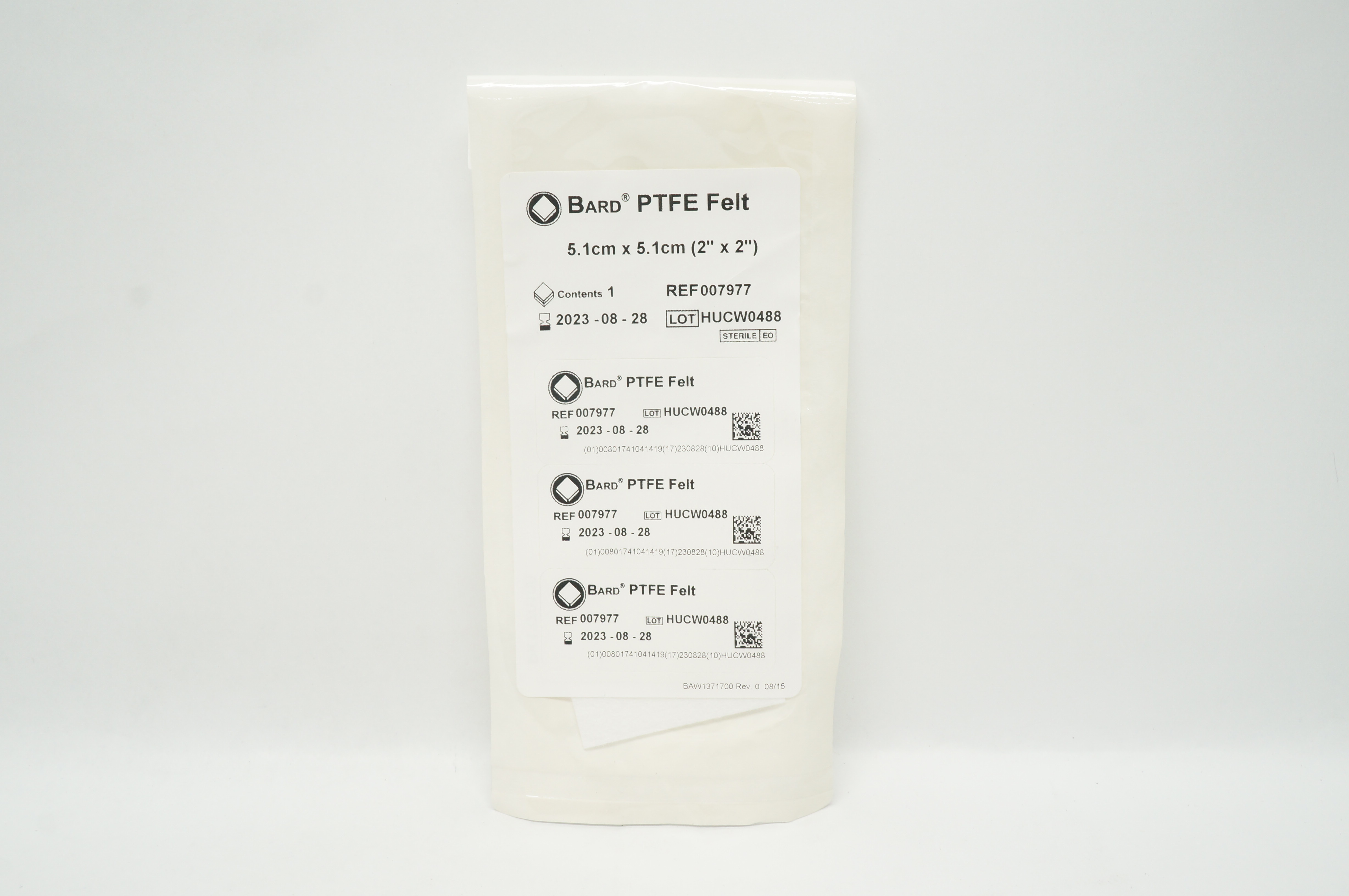 Bard 007977 PTFE Felt 2inch x 2inch
