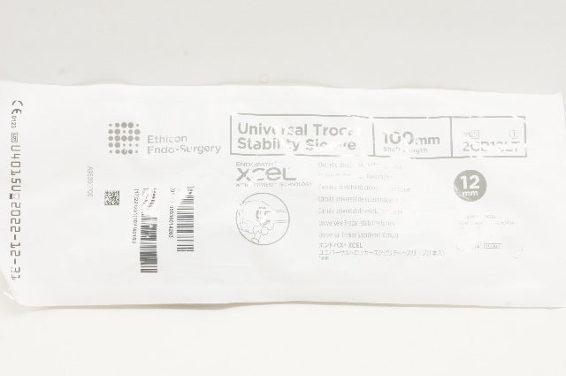 Ethicon 2CB12LT Endopath XCEL Universal Trocar Stability Sleeve 100mm x 12mm