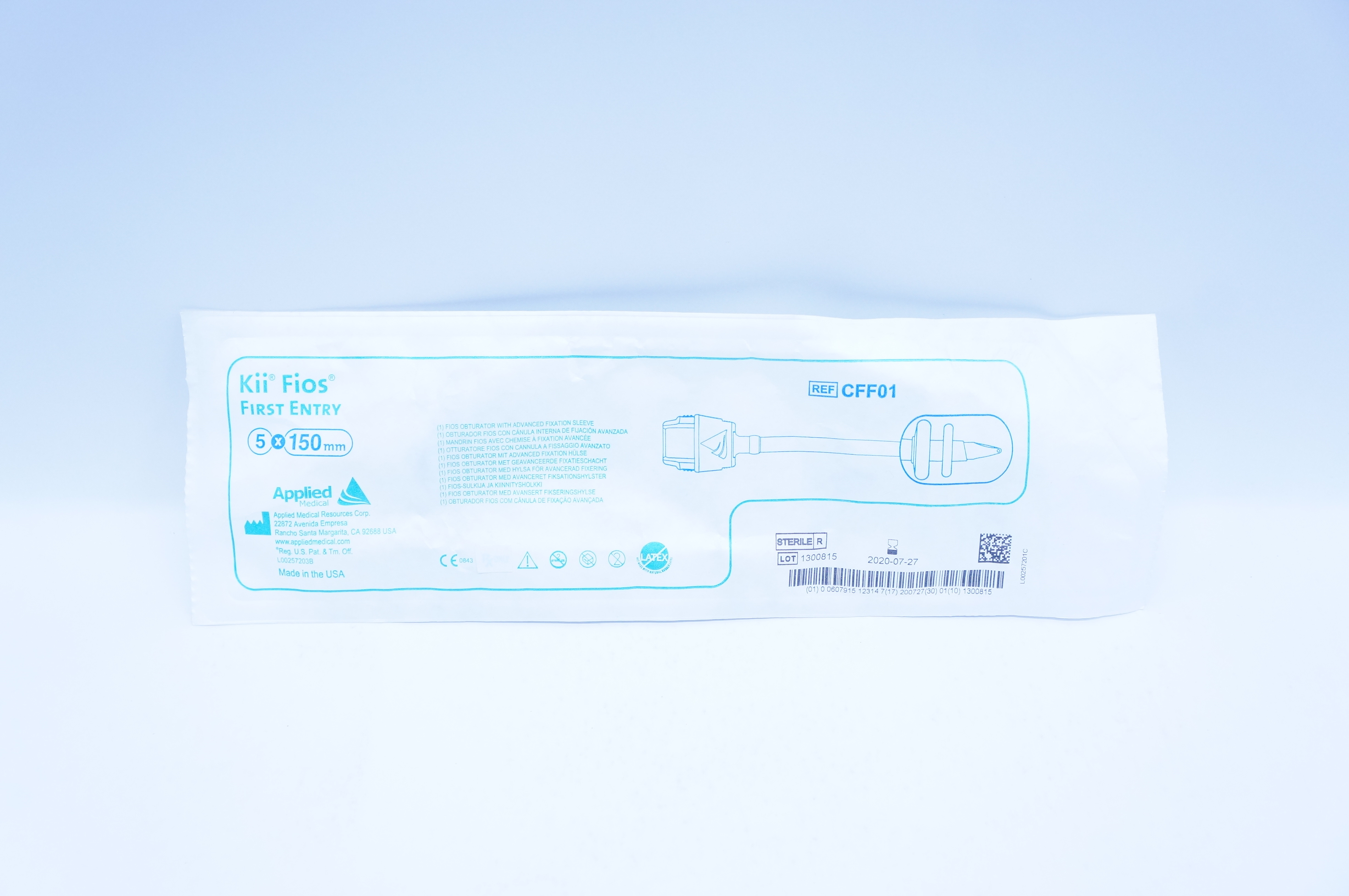Applied Medical CFF01 Kii Fios First Entry 5 x 150mm (x)