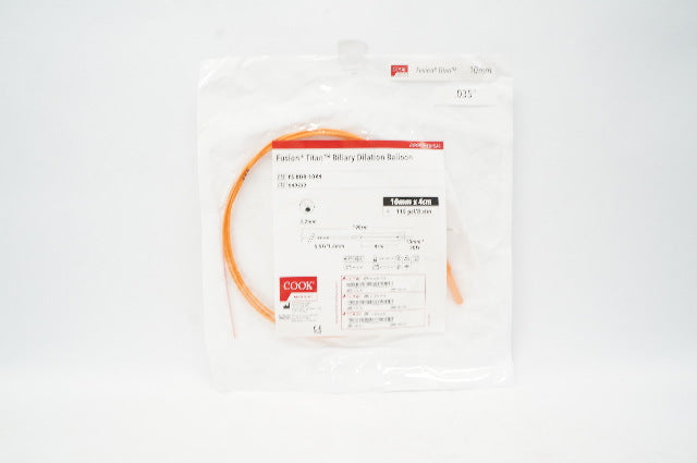 Cook Medical G49222 Fusion Titan Biliary Dilation Balloon 10mm x 4cm