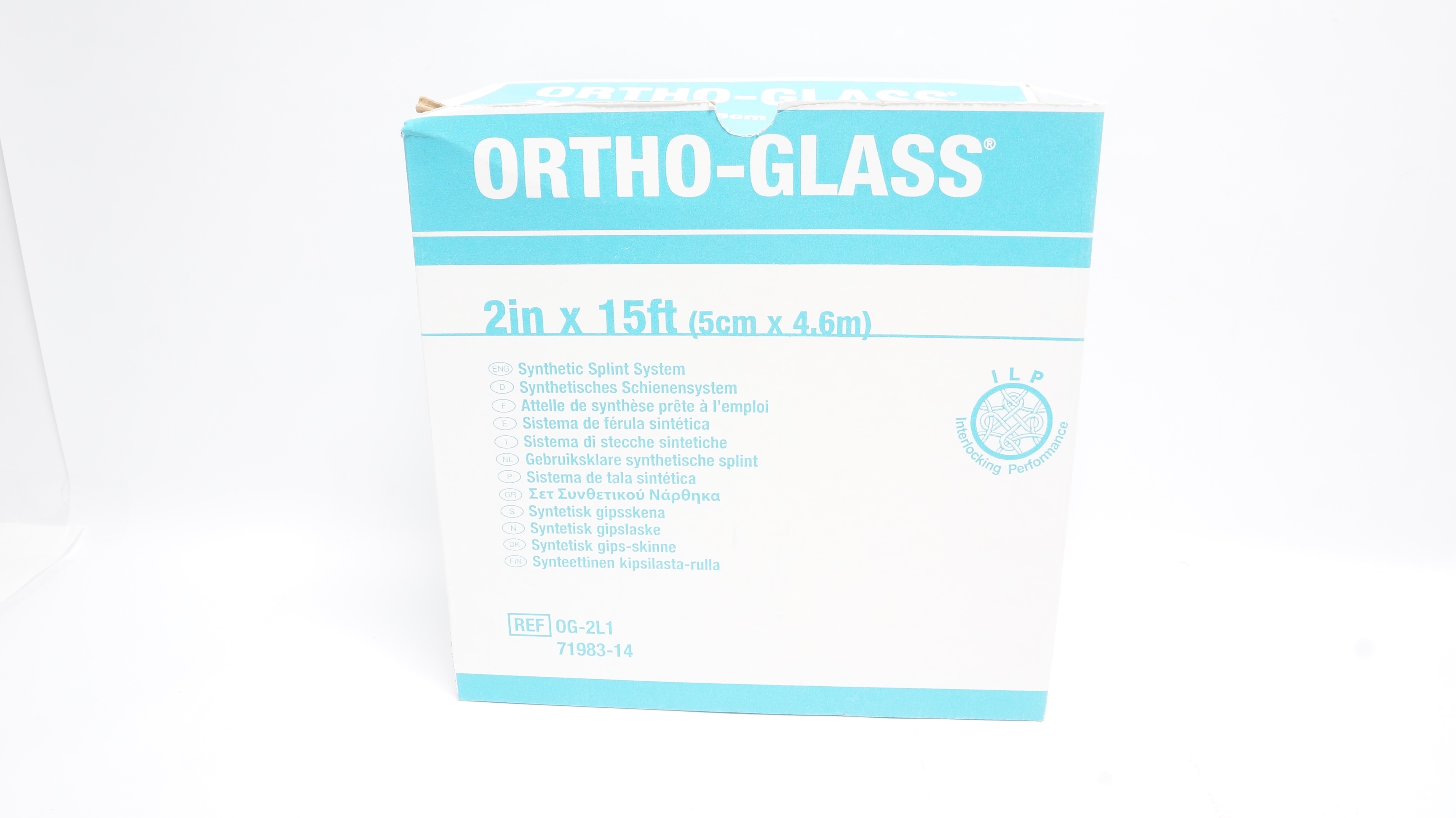 BSN Medical OG-2L1 ORTHO-GLASS Synthetic Splint System 2inch x 15ft. (x)