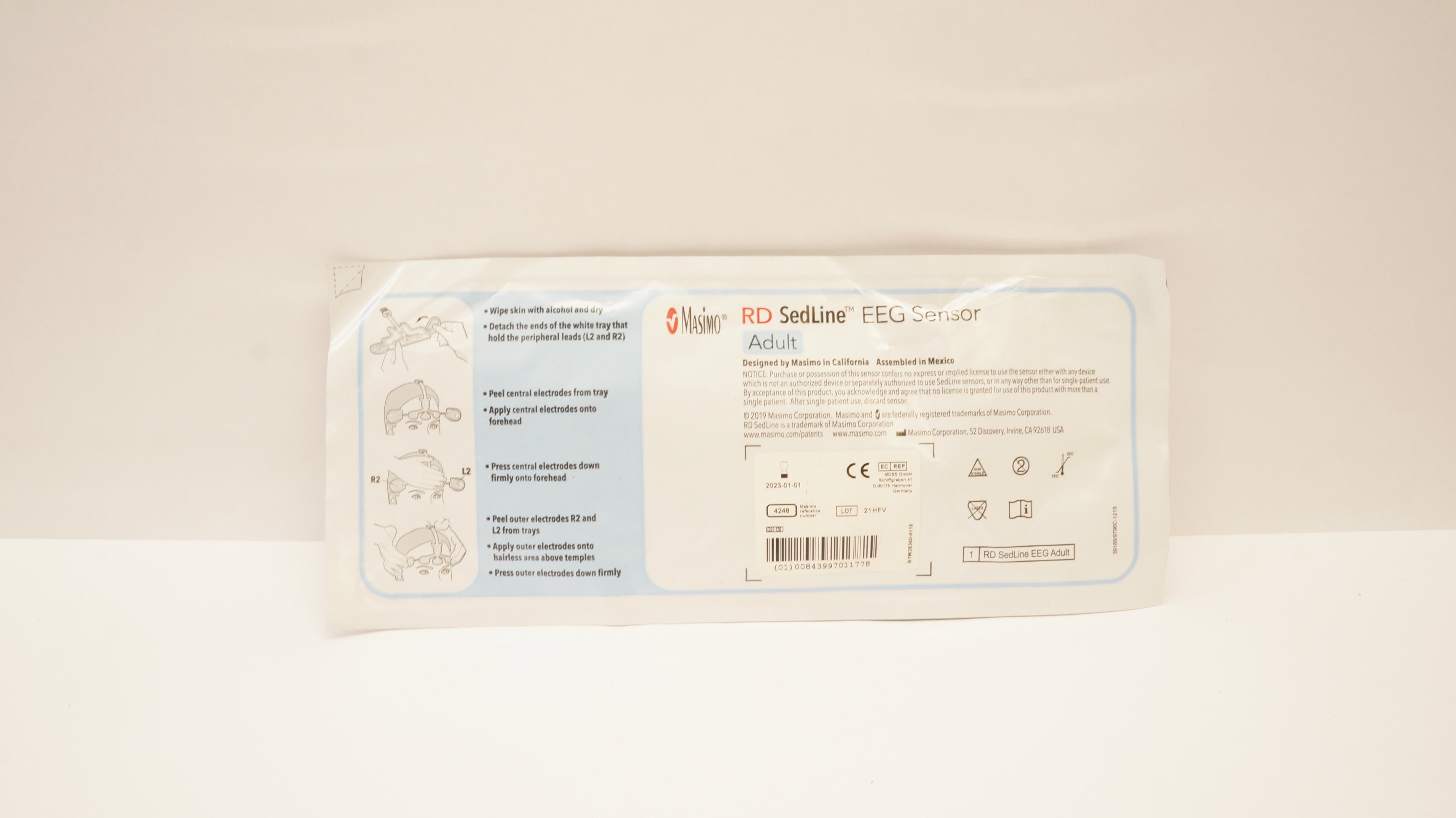 Masimo 4248 RD SedLine EEG Sensor Adult (x)
