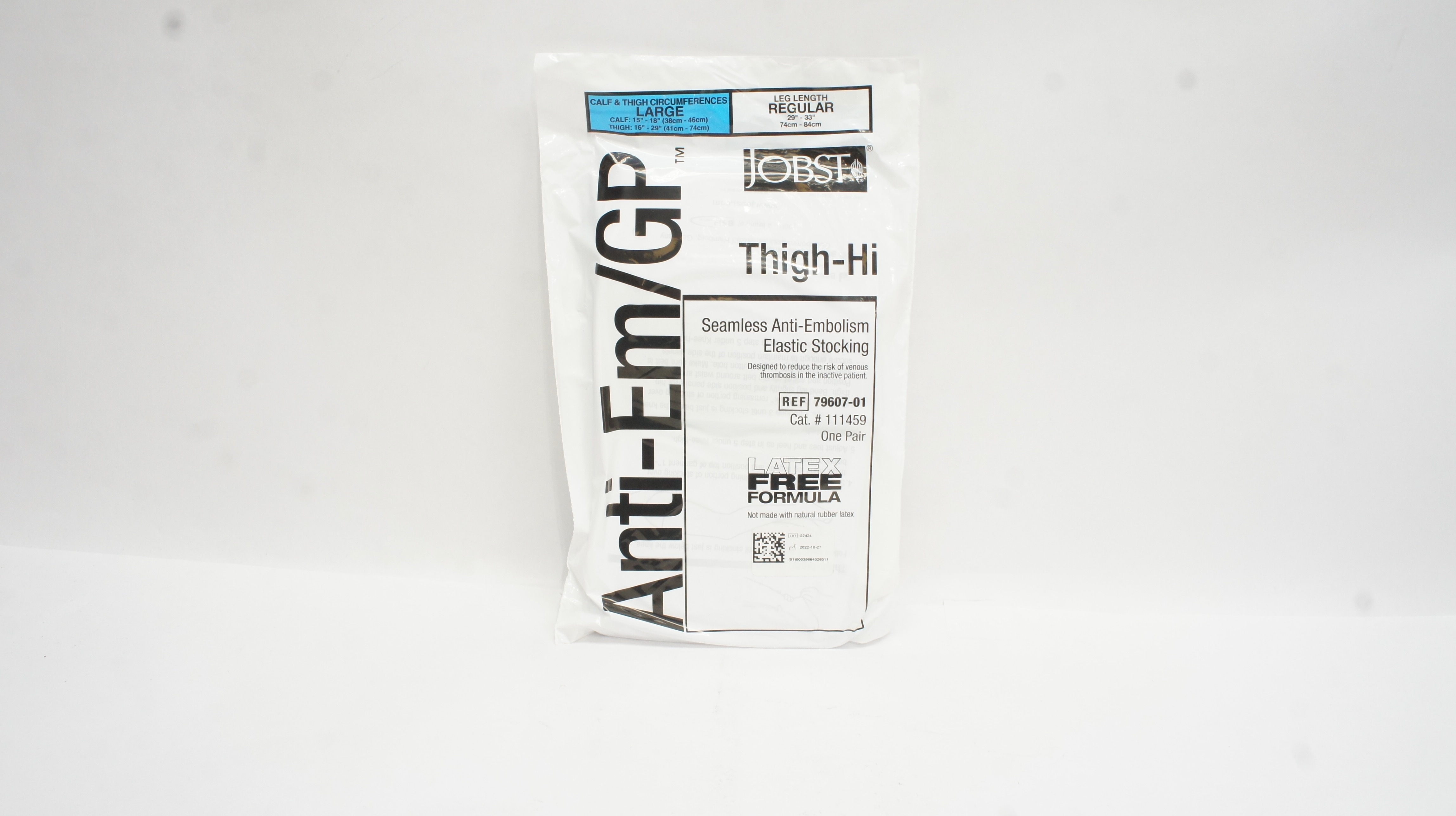 BSN Medical 79607-01 Anti-EM/GP Seamless Anti-Emolism Elastic Large Stocking