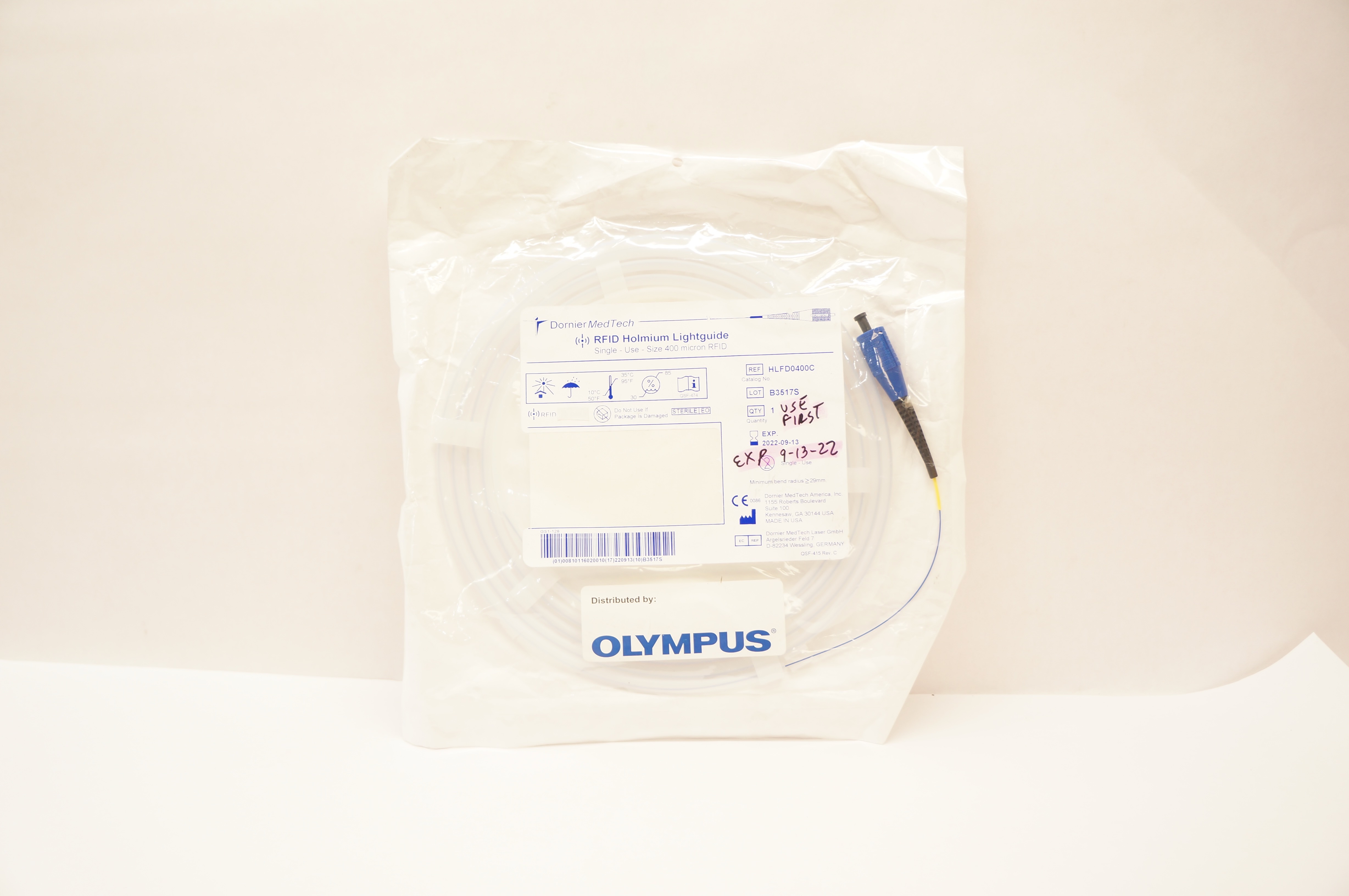 DMT HLFD0400C RFID Holmium - Lightguide 400 Micron (x)