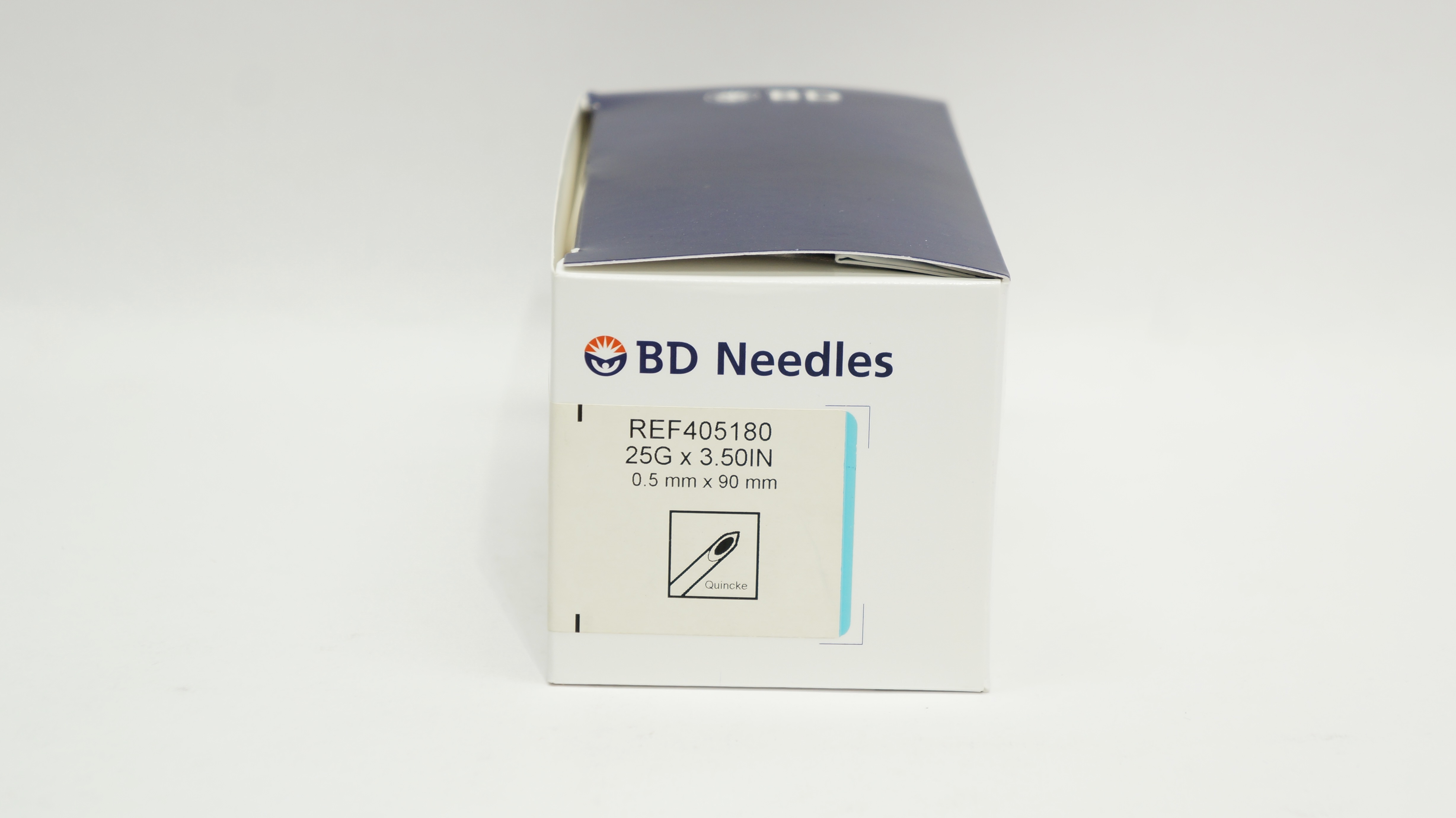 BD 405180 Spinal Ndle Quincke Type Point 25G x 3.50inch (x) - Box of 25