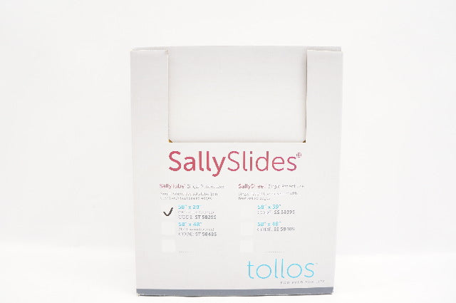 Tollos SallySlides ST 5829S SallyTube, 58" x 29" - Box of 10
