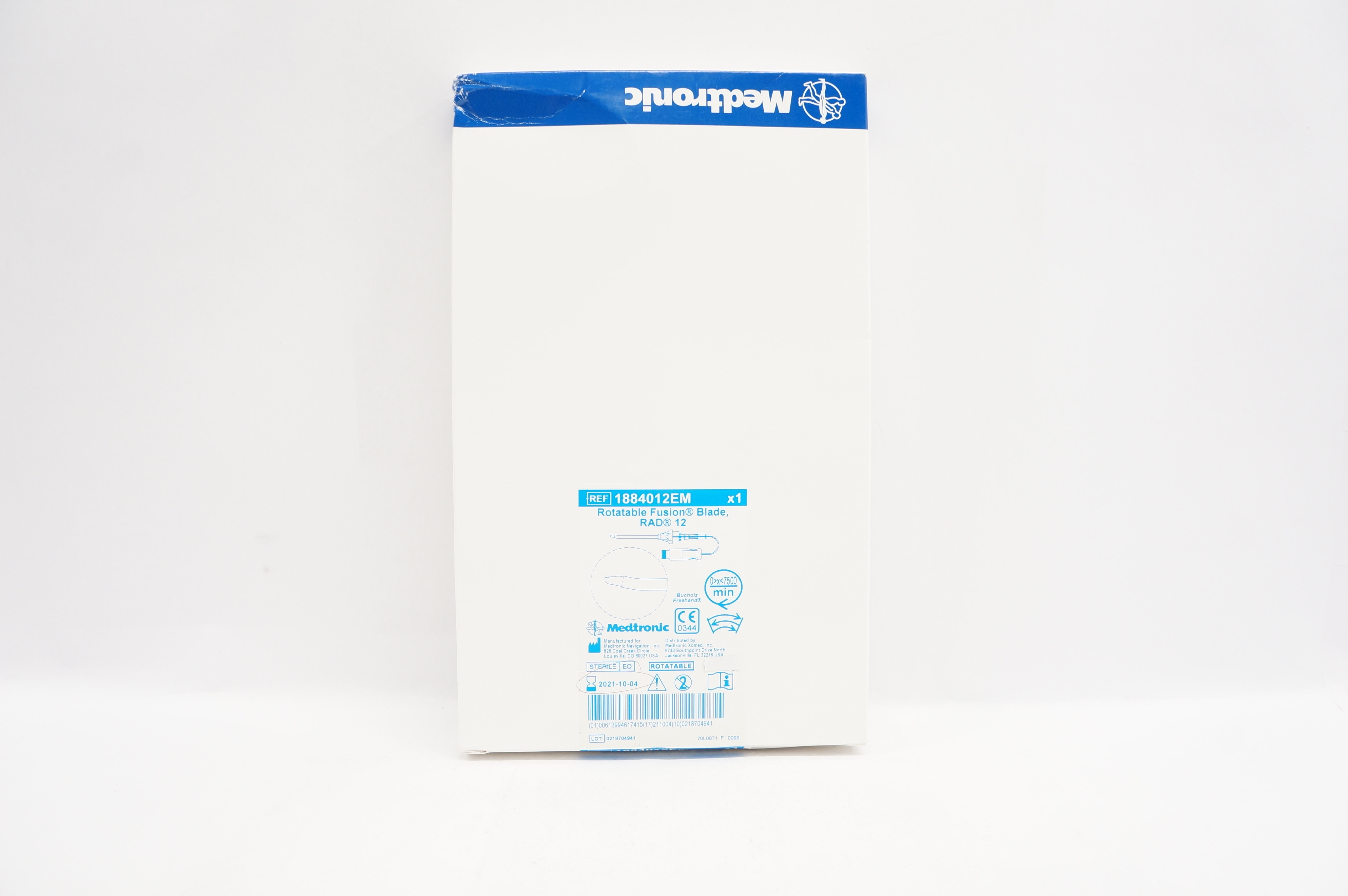 Medtronic 1884012EM Rotatable Fusion Blade RAD 12 (x)