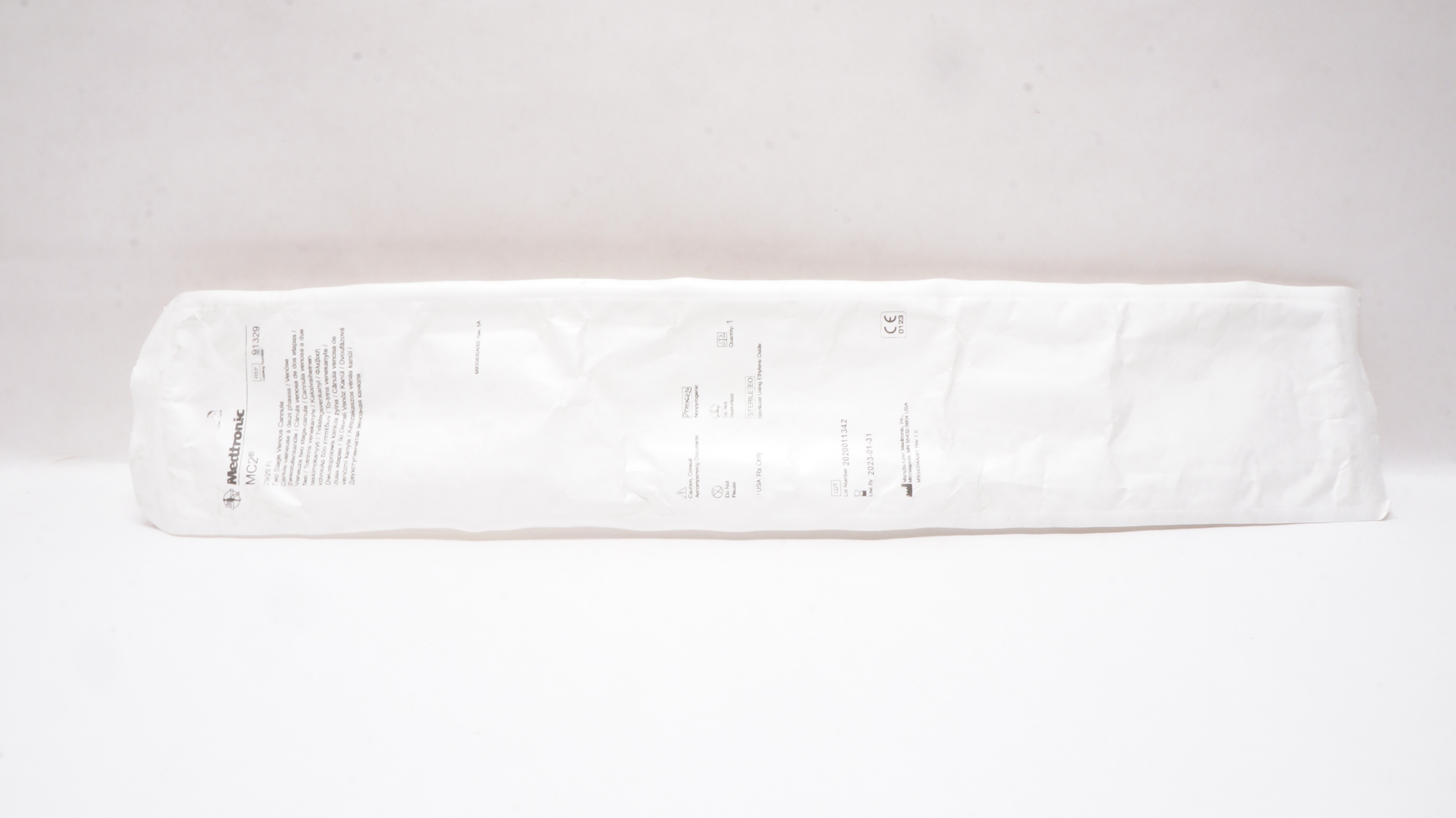 Medtronic 91329 MC2 29/29Fr Two Stage Venous Cannula (x)