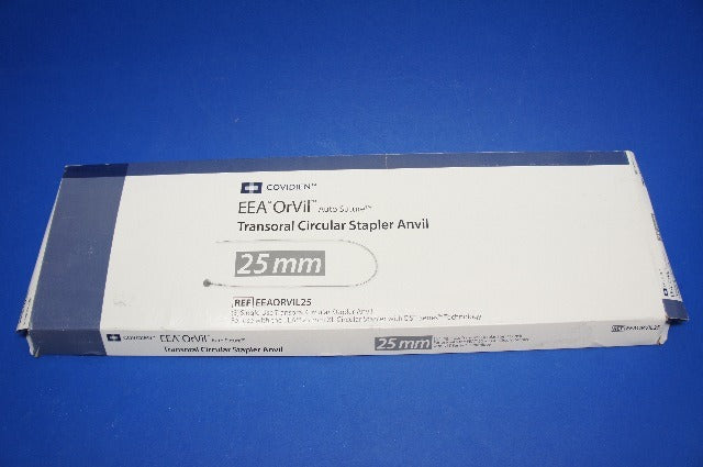 Covidien EEAORVIL2S EEA OrVil Transoral Circular Stapler Anvil 25mm (x)