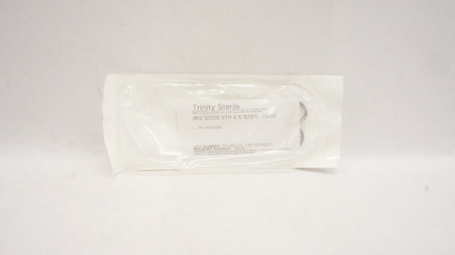 Trinity Sterile 5019 Iris Scissor Str Sterl 4-1/2inch (x)