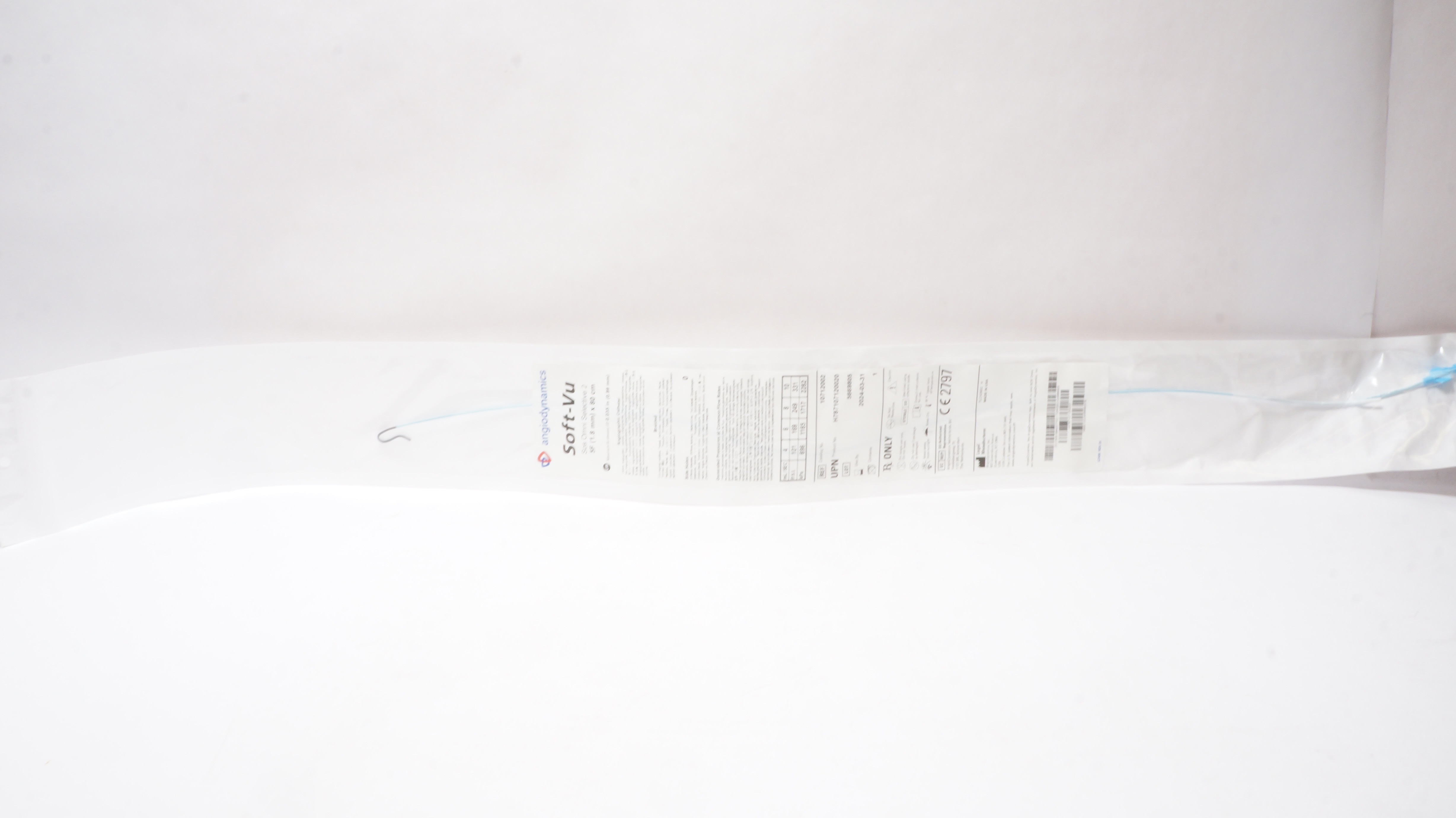 AngioDynamics 10712002 Soft-Vu Angiographic Cath. 5F x 80cm