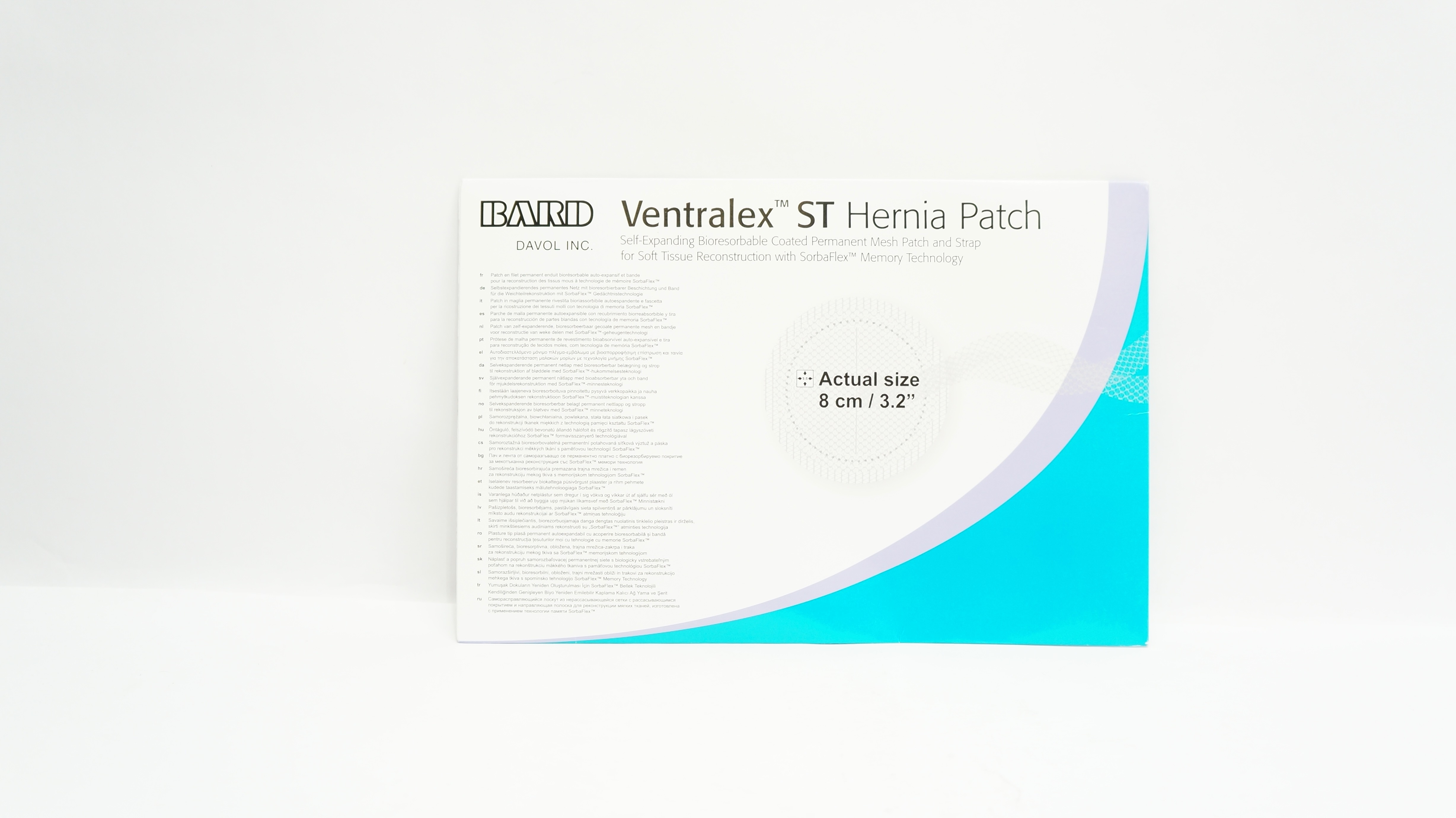 Bard 5950009 Davol Ventralex ST Hernia Patch Large Circle With Strap 3.2inch (x)