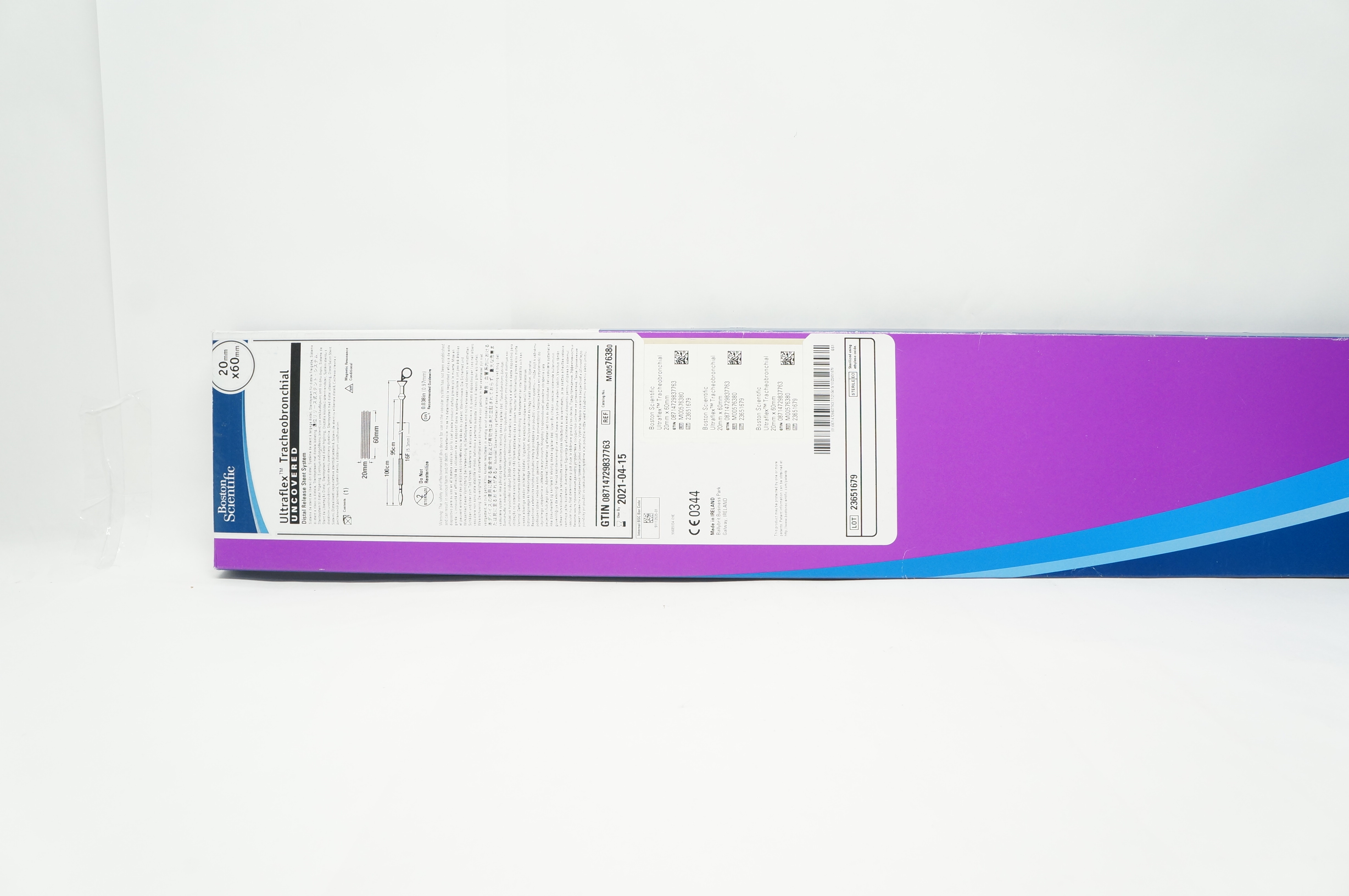 Boston Scientific 7638 Ultraflex Tracheobronchial 20mm x 60mm (x)