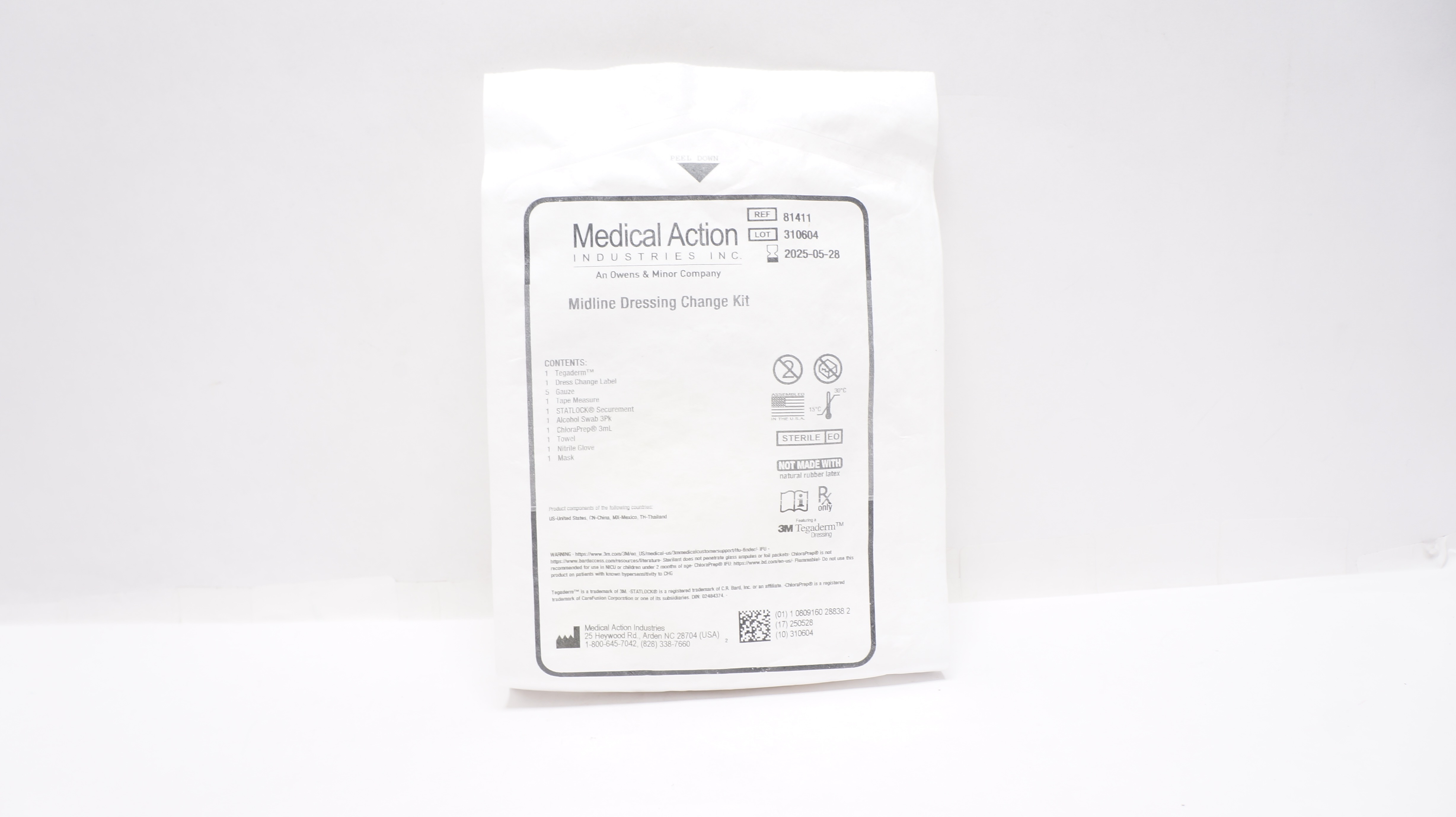 Medical Action 81411 Midline Dressing Change Kit