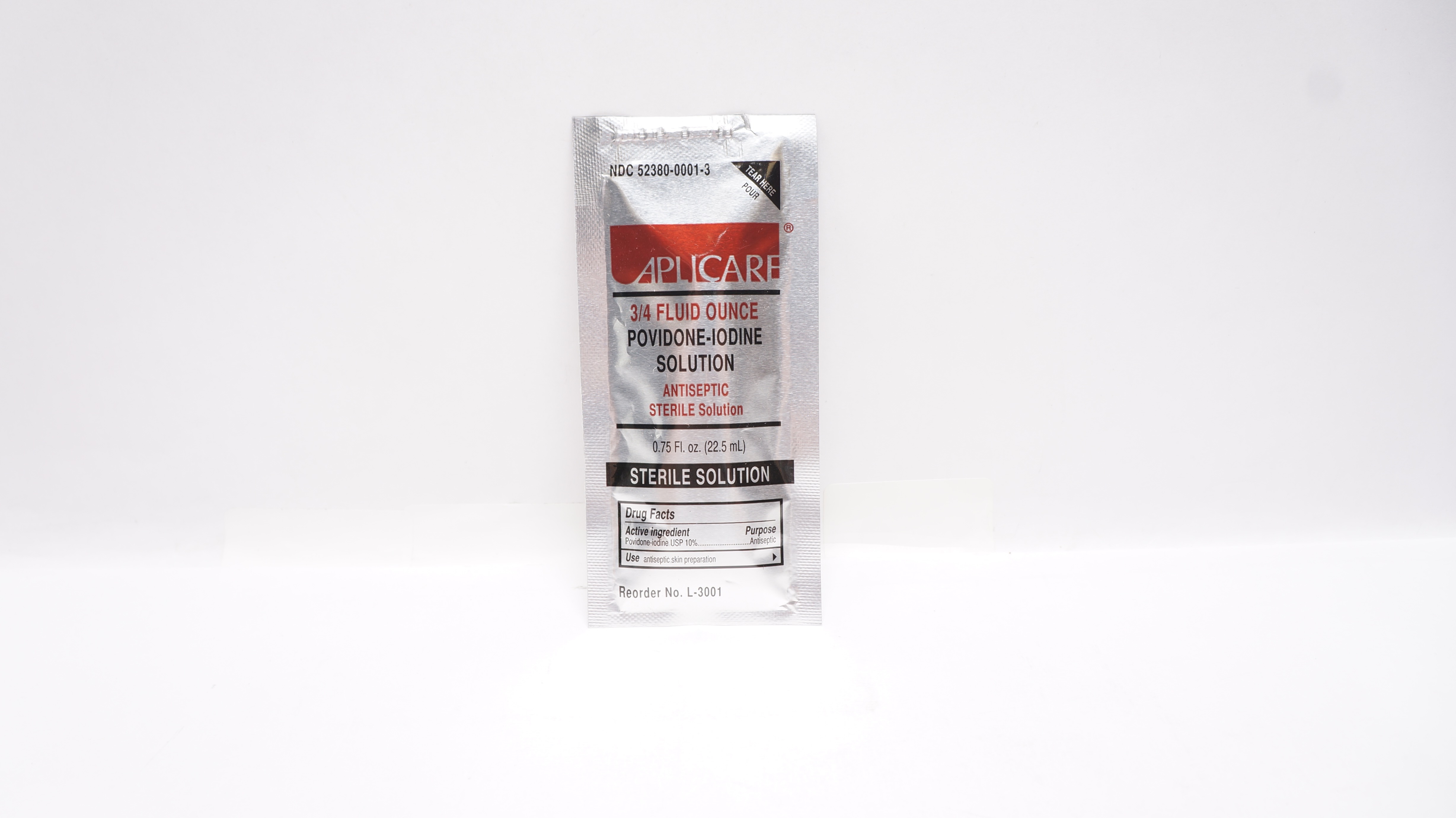 Applicare L-3001 Povidone-Iodine Solution 3/4 Fluid Ounce, 0.75Fl.oz.