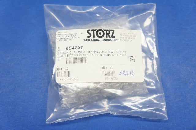 Karl Storz 8546XC Xenon 2.5V Bulb For 8546 And 8547 Series ~ 6 Pack