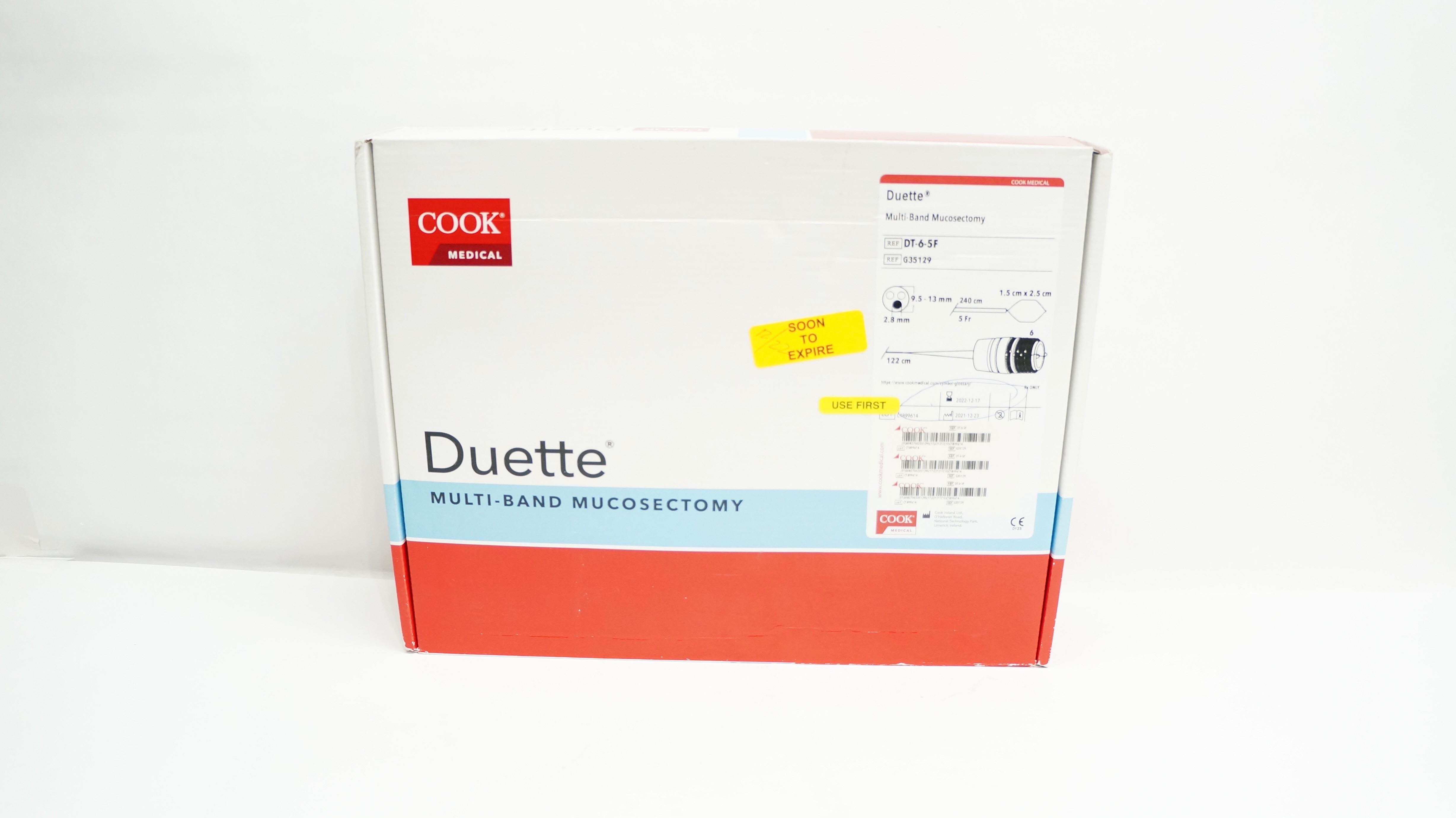 Cook Medical G35129 Duette Multi-Band Mucosectomy 5Fr x 240cm (x)