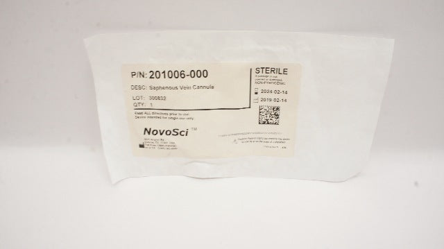 Novosci 201006-000 Saphenous Vein Cannula